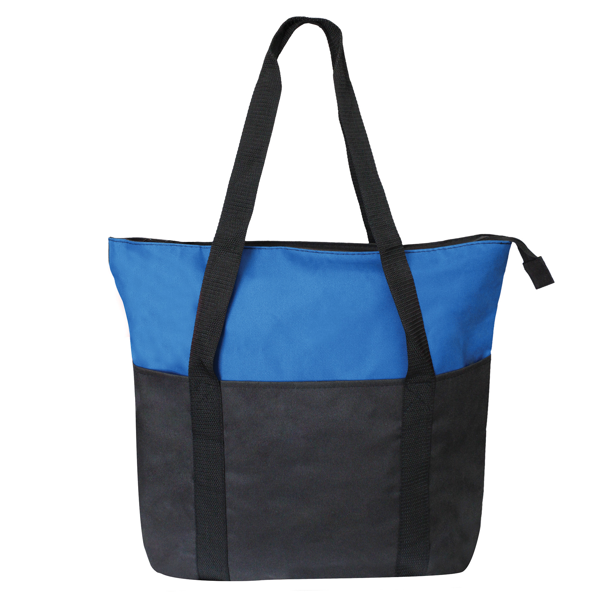 Dual Color Zipper Tote 1