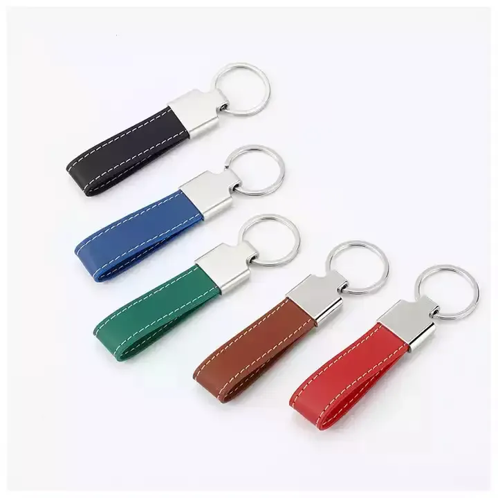 Customizable Leather Keychain 10