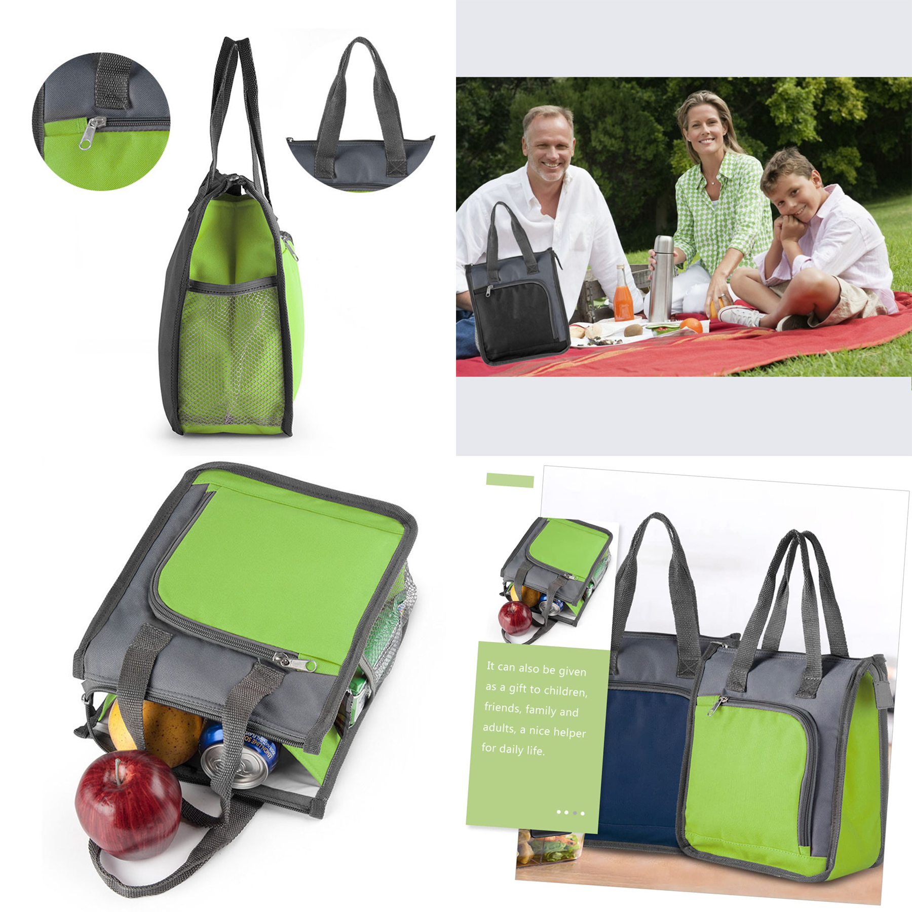 Insulation Bags Womens Large Lunch Bags