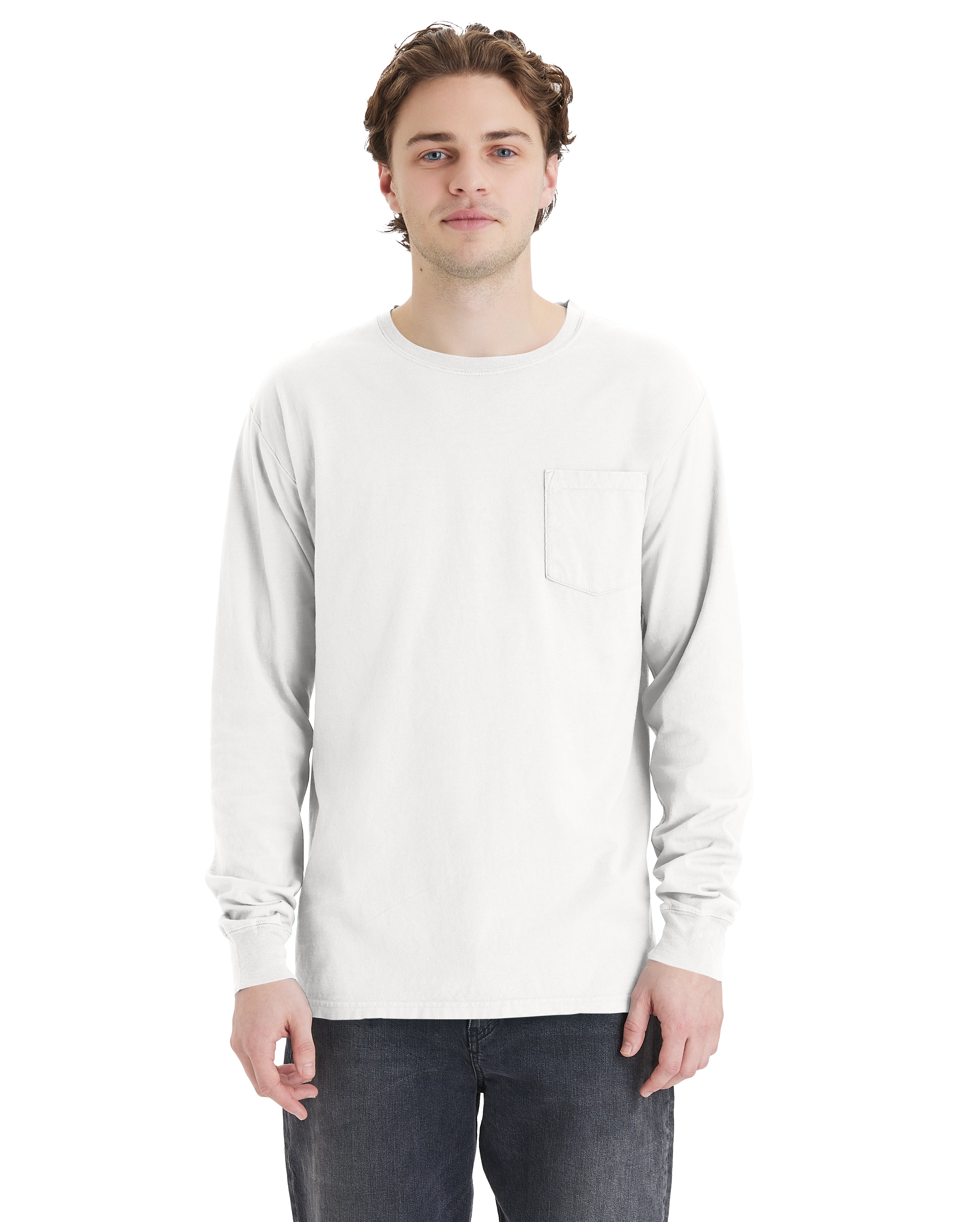 ComfortWash Long Sleeve Pocket T-Shirt 4