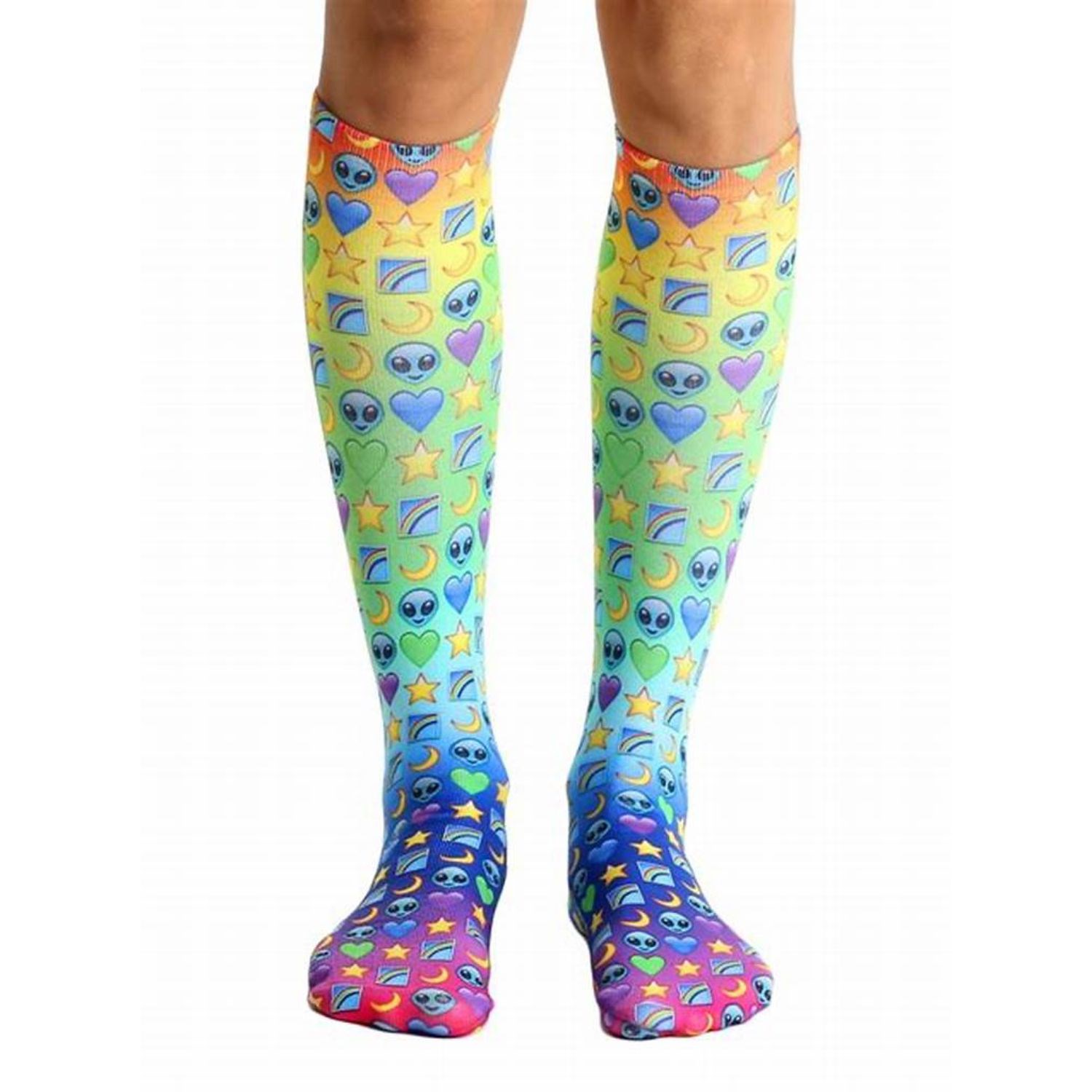 Over the calf sublimated full color Socks, 200 needle 2