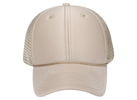OTTO CAP 6 Panel Low Profile Mesh Back Trucker Hat 63
