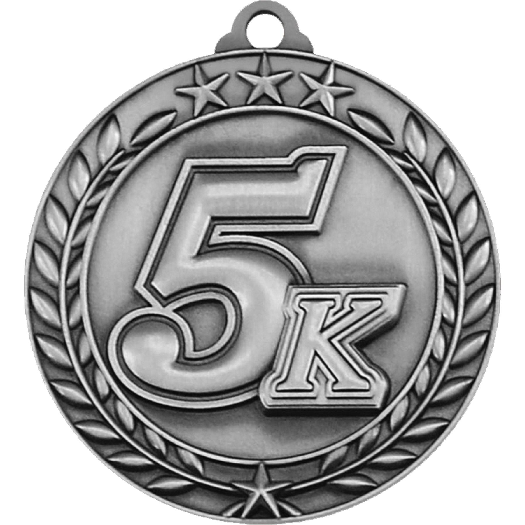 Stock Small Academic & Sports Laurel Medals: 5K 4