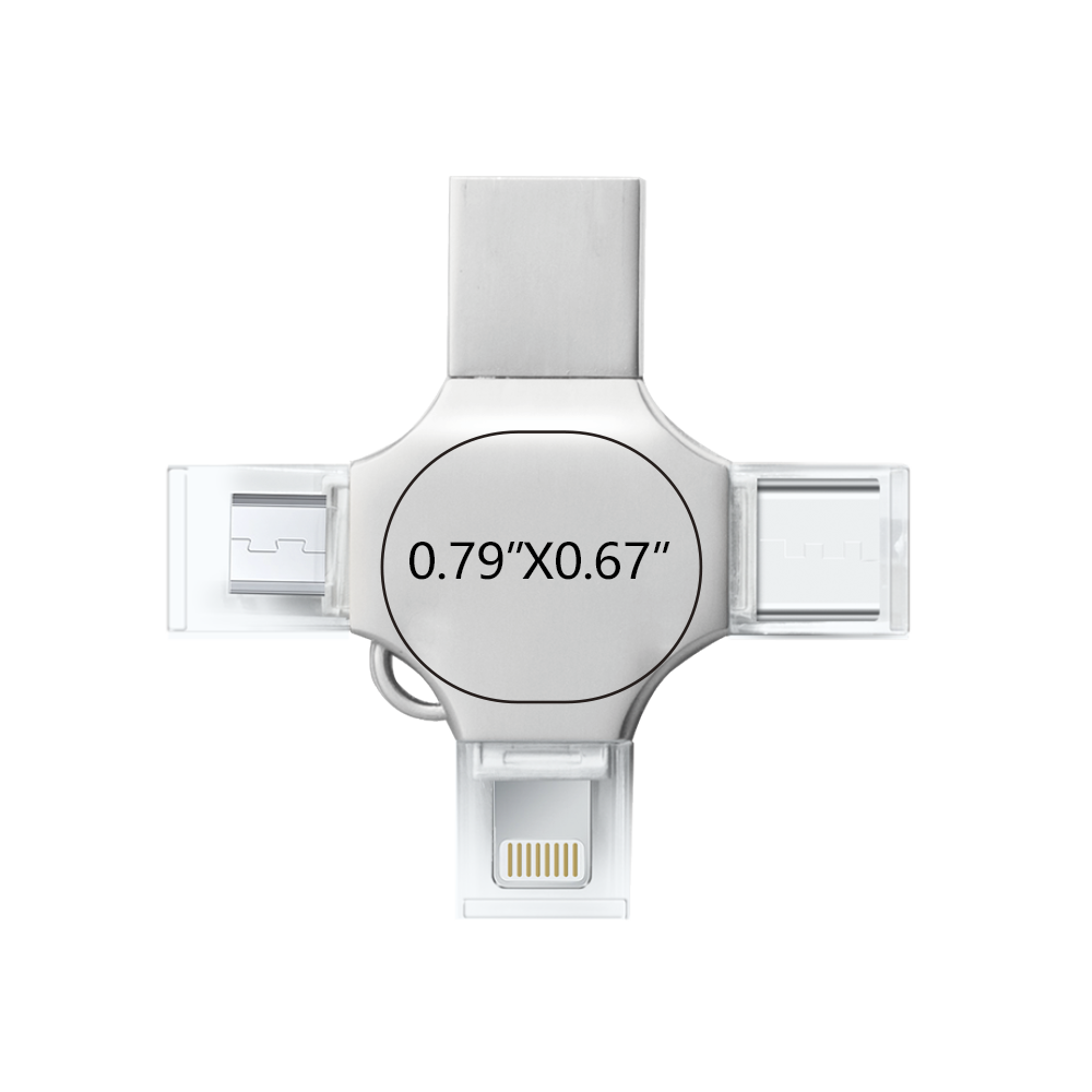 Cicero 3 Way Metal USB