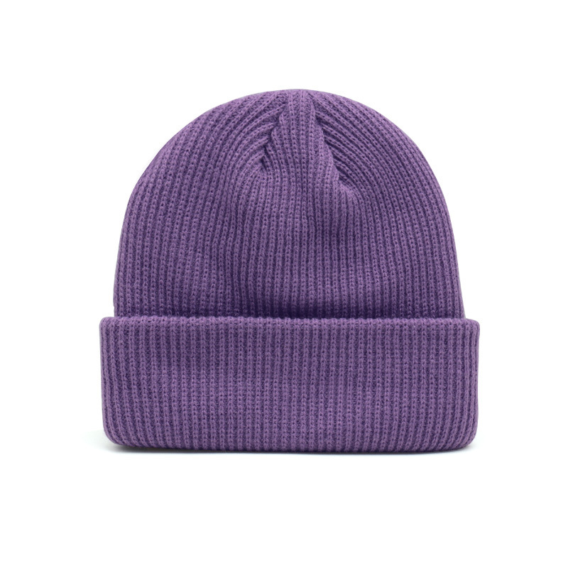 Thick-knit Woolen Hat 4