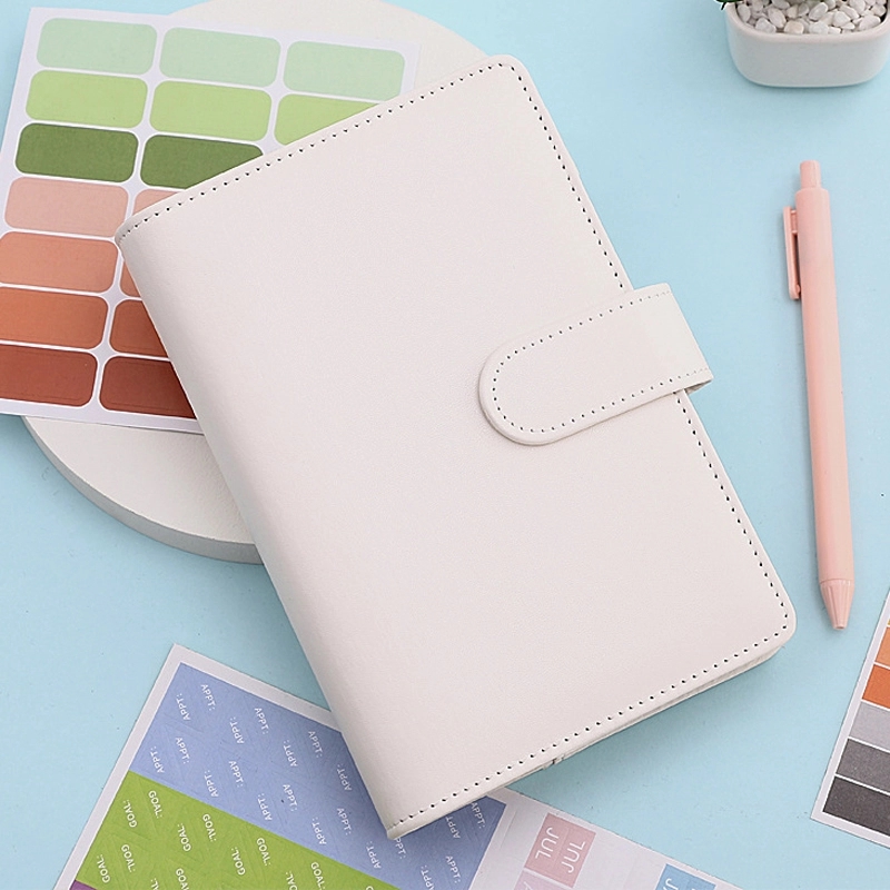 PU Leather A6 Budget Planner Binder Notebook 13
