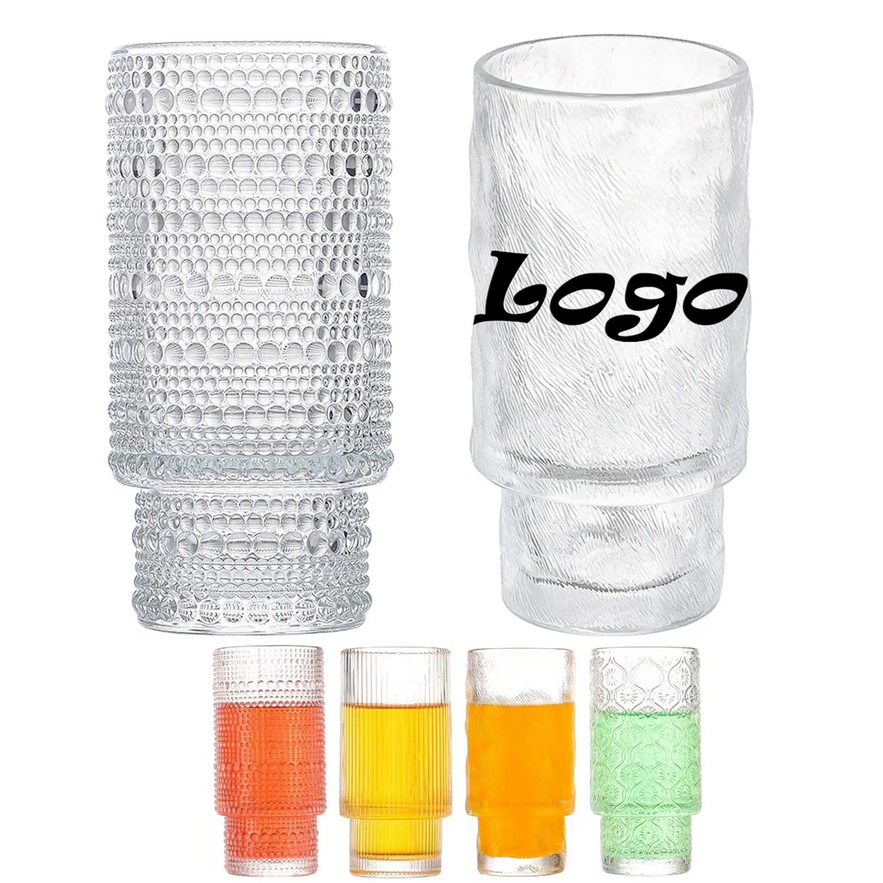 Stackable Glass Cups 3