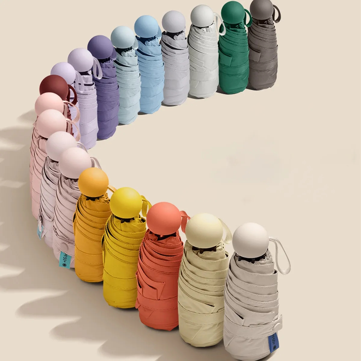 Mini Windproof Sun & Rain Umbrella 5