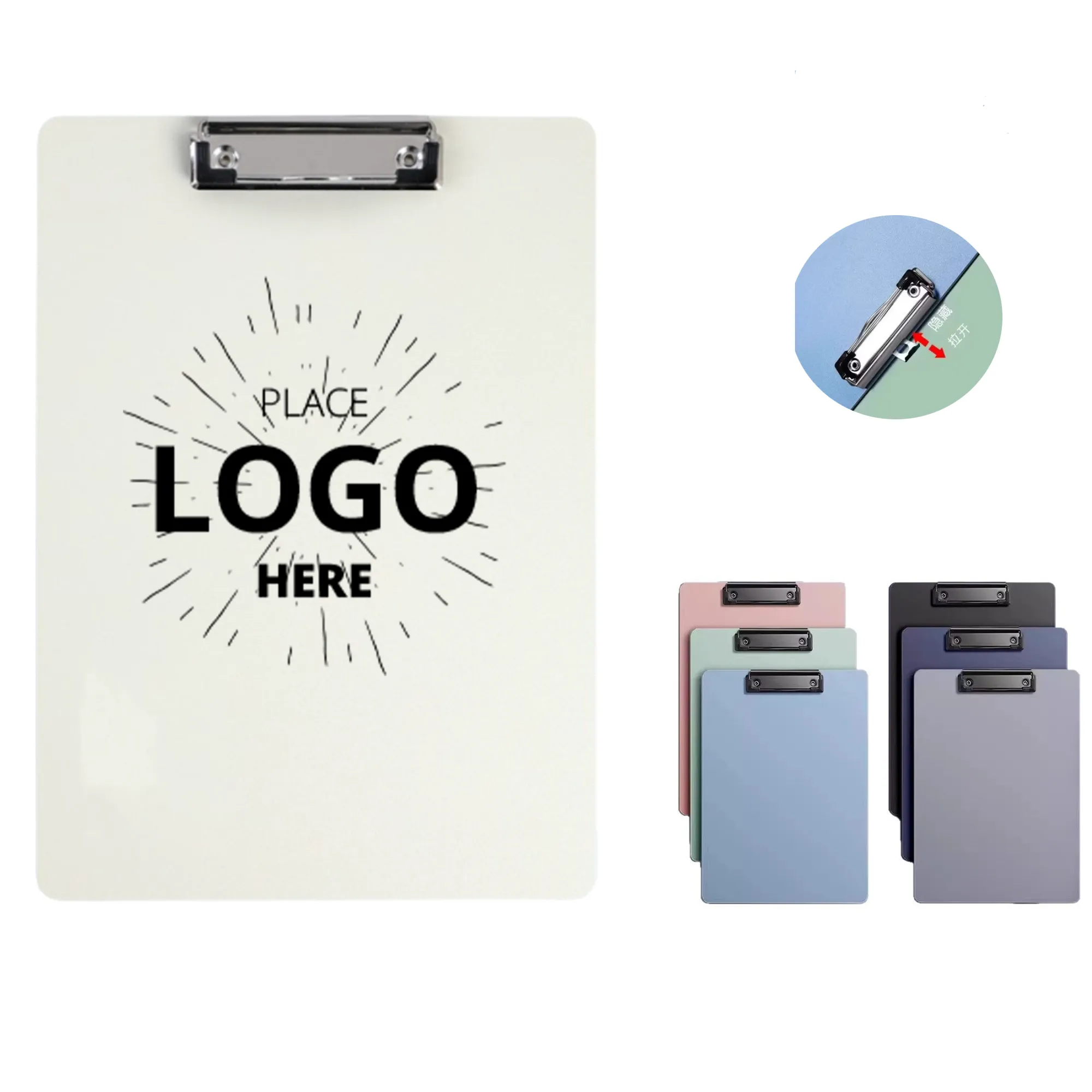 A4 Hard Plastic Clipboard 5