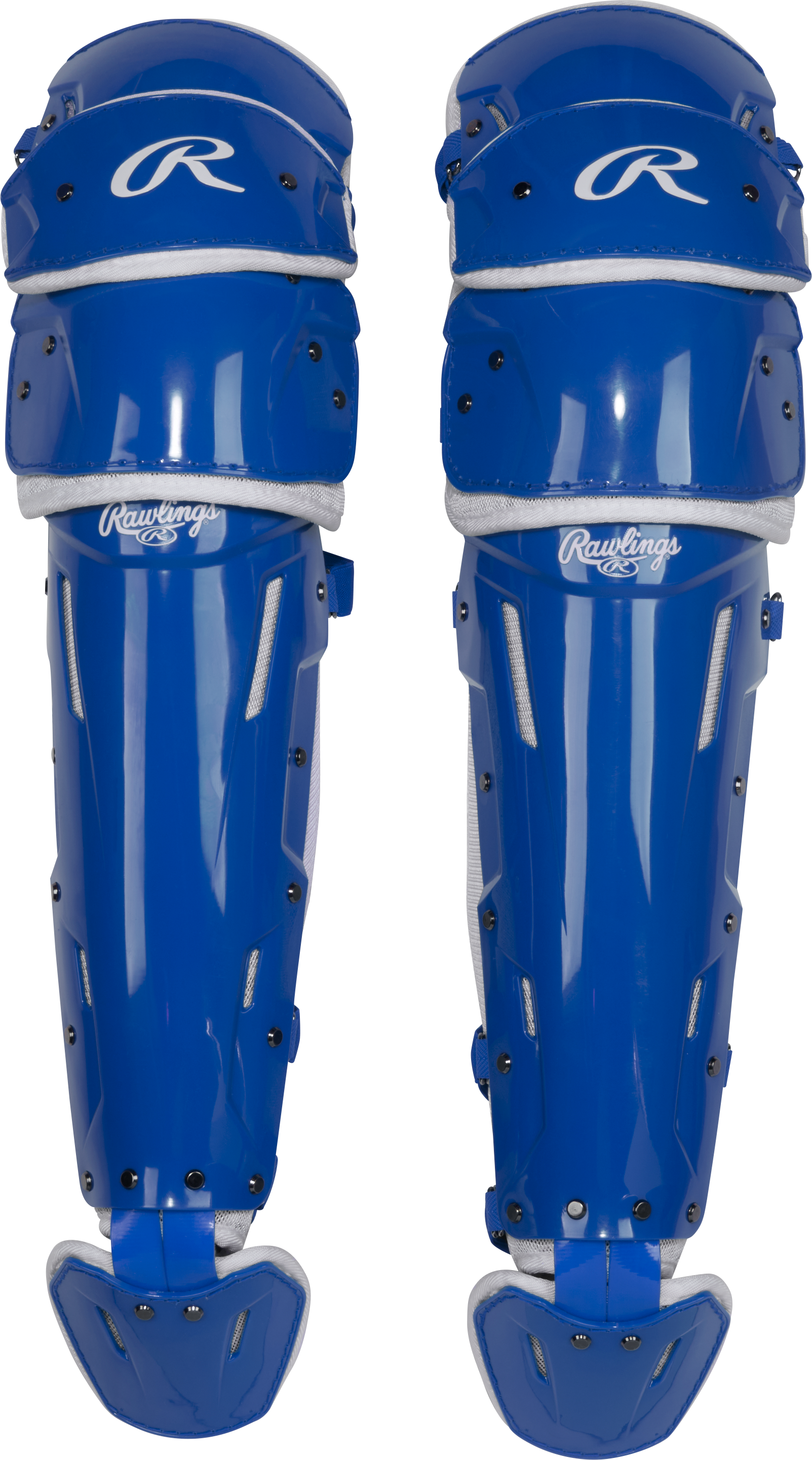 Rawlings Mach Pro Series Catcher's Leg Guards | Adjustable Fit 1