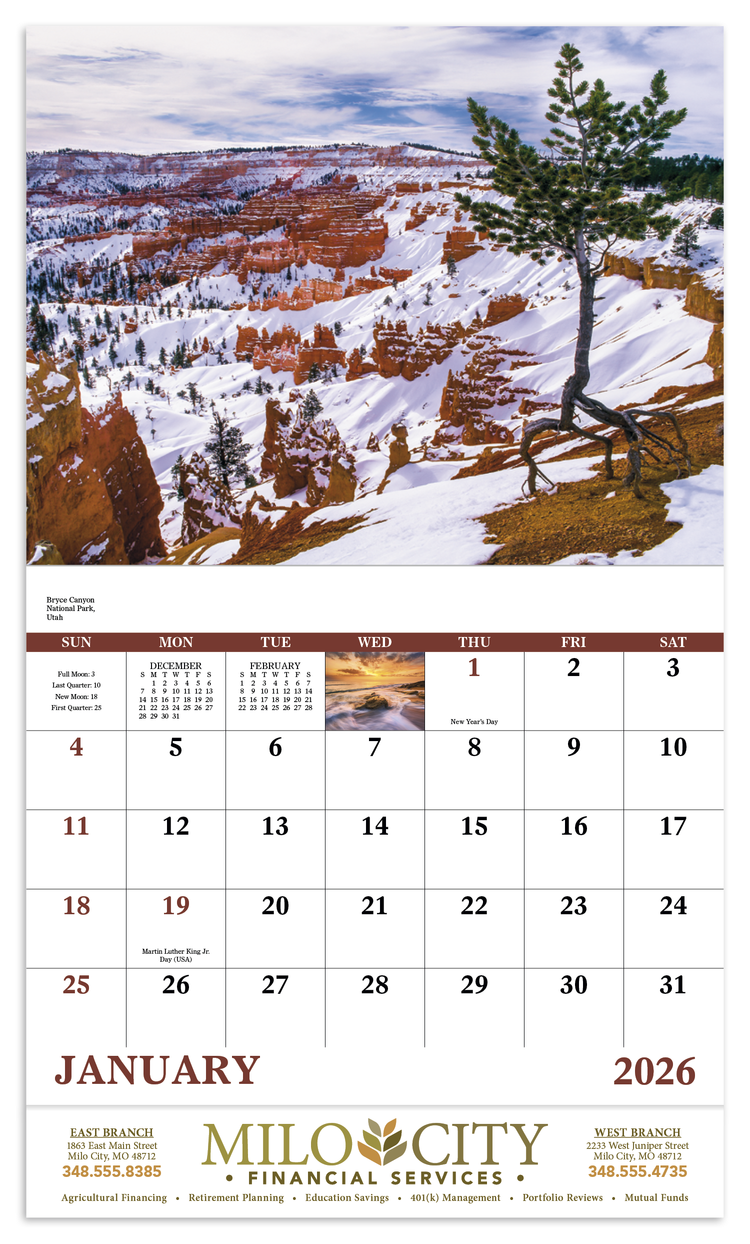 Good Value™ Landscapes of America - Stapled Calendar 57
