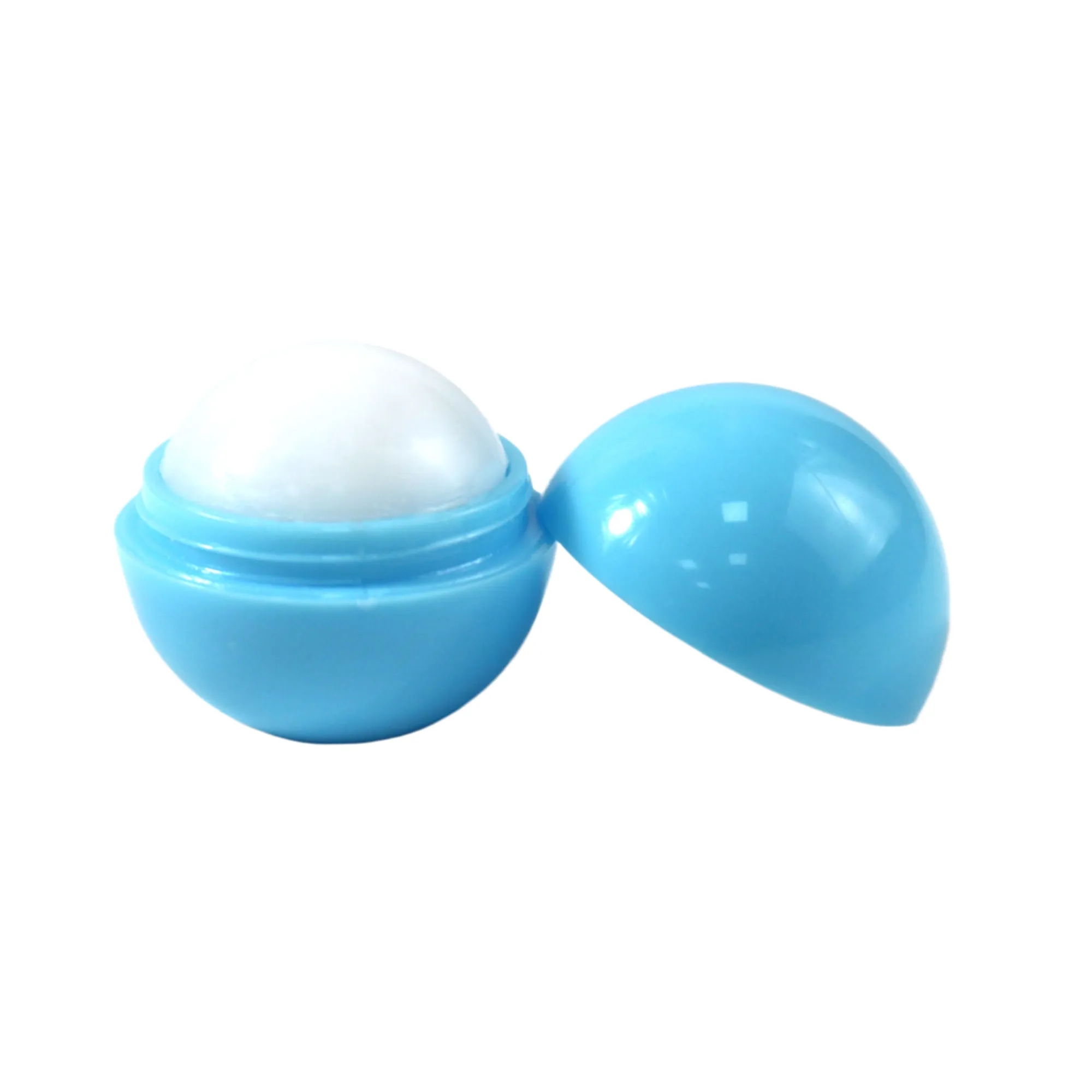 MOQ50 Creative Fruit Scented Round Ball Lip Balm 14