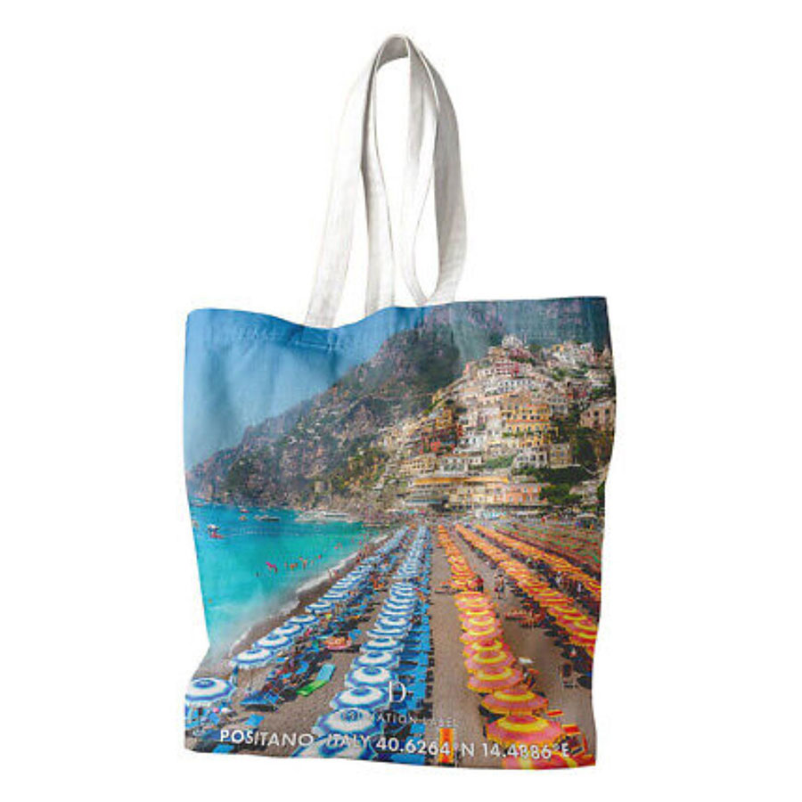 8 oz Cotton Canvas Tote Bag - 13.5"W x 16"H x 5"D x