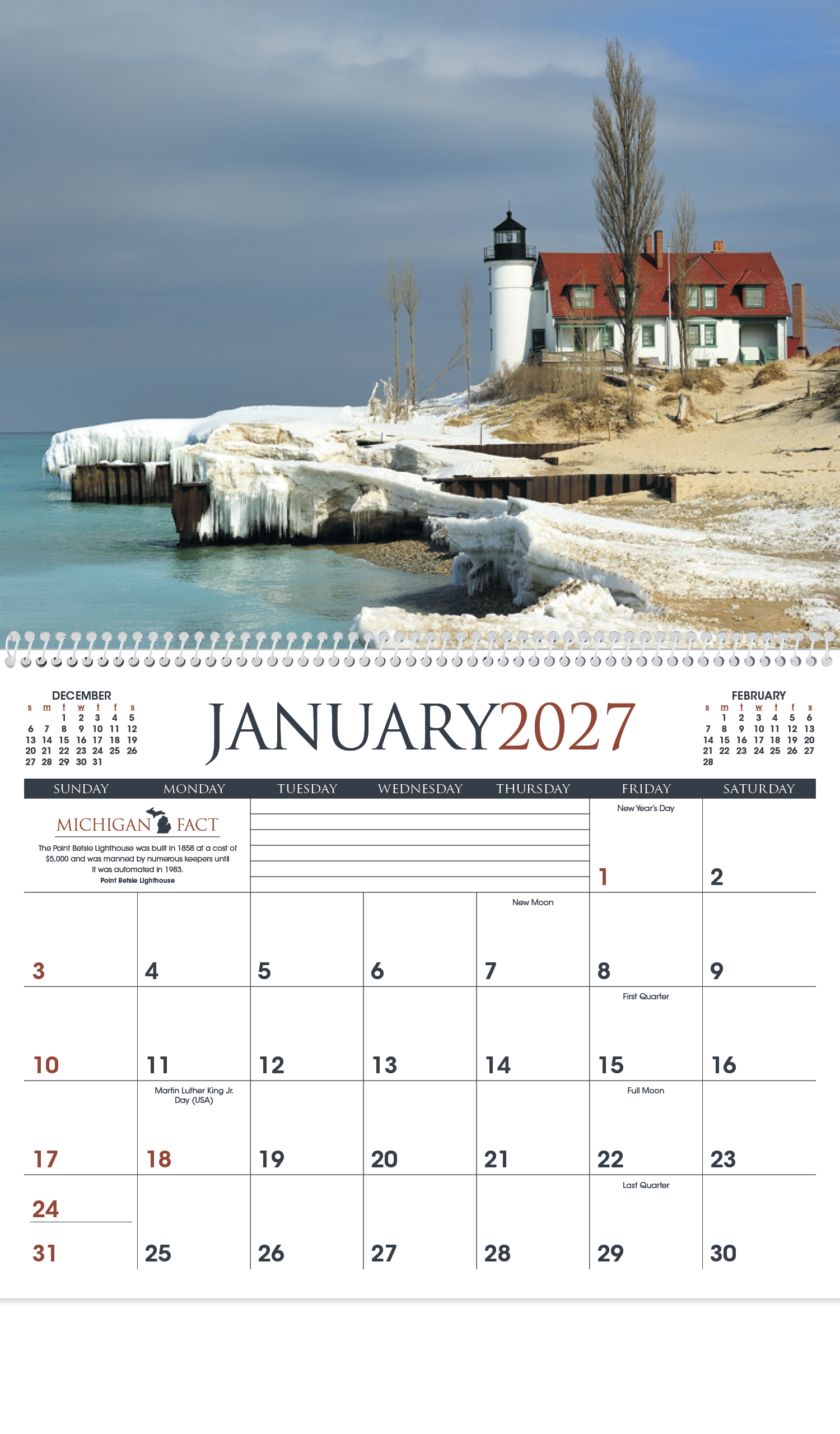 Triumph® Calendars Michigan Calendar 42