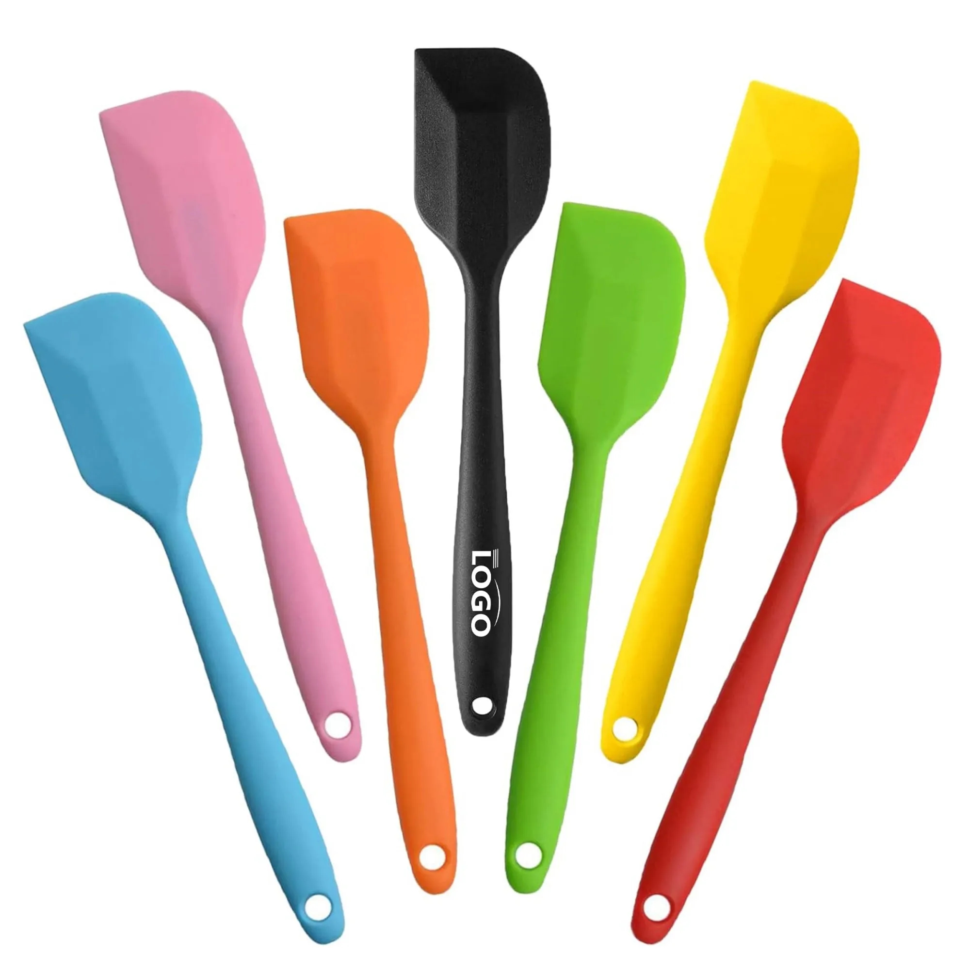 Cake Baking Silicone Spatula MOQ 100PCS 2