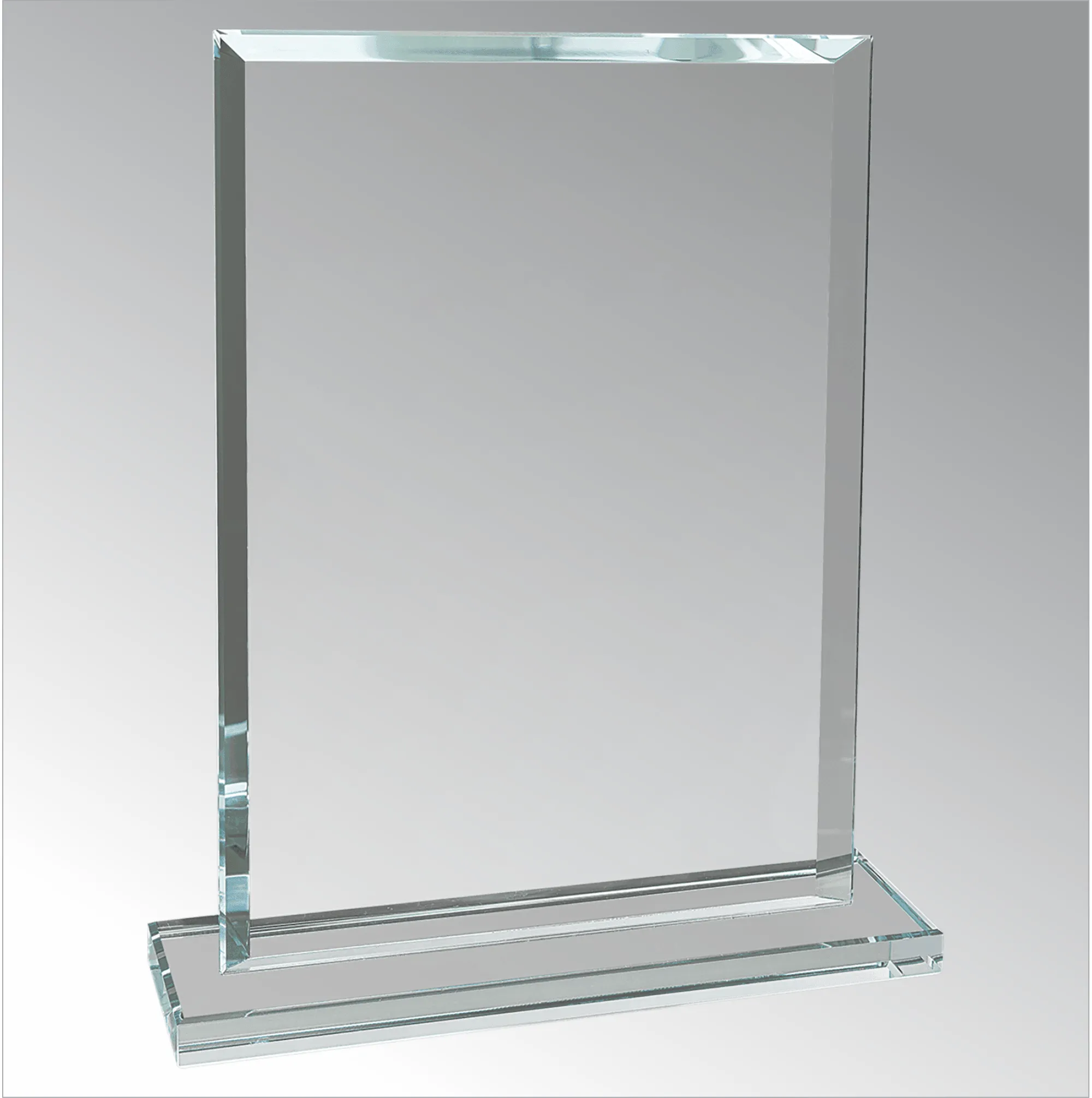 Rectangle Clear Glass Award 14