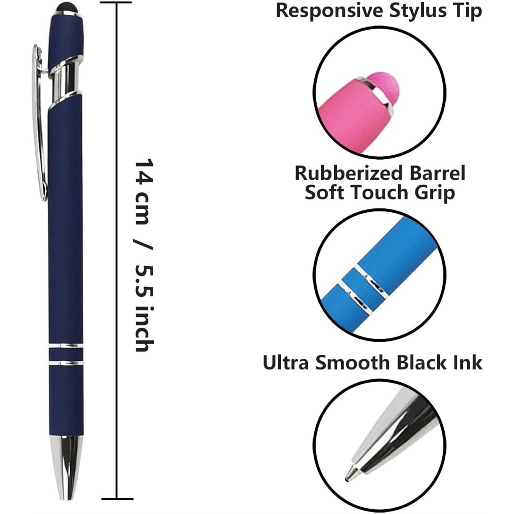 Aluminum Rod Stylus Pen 4