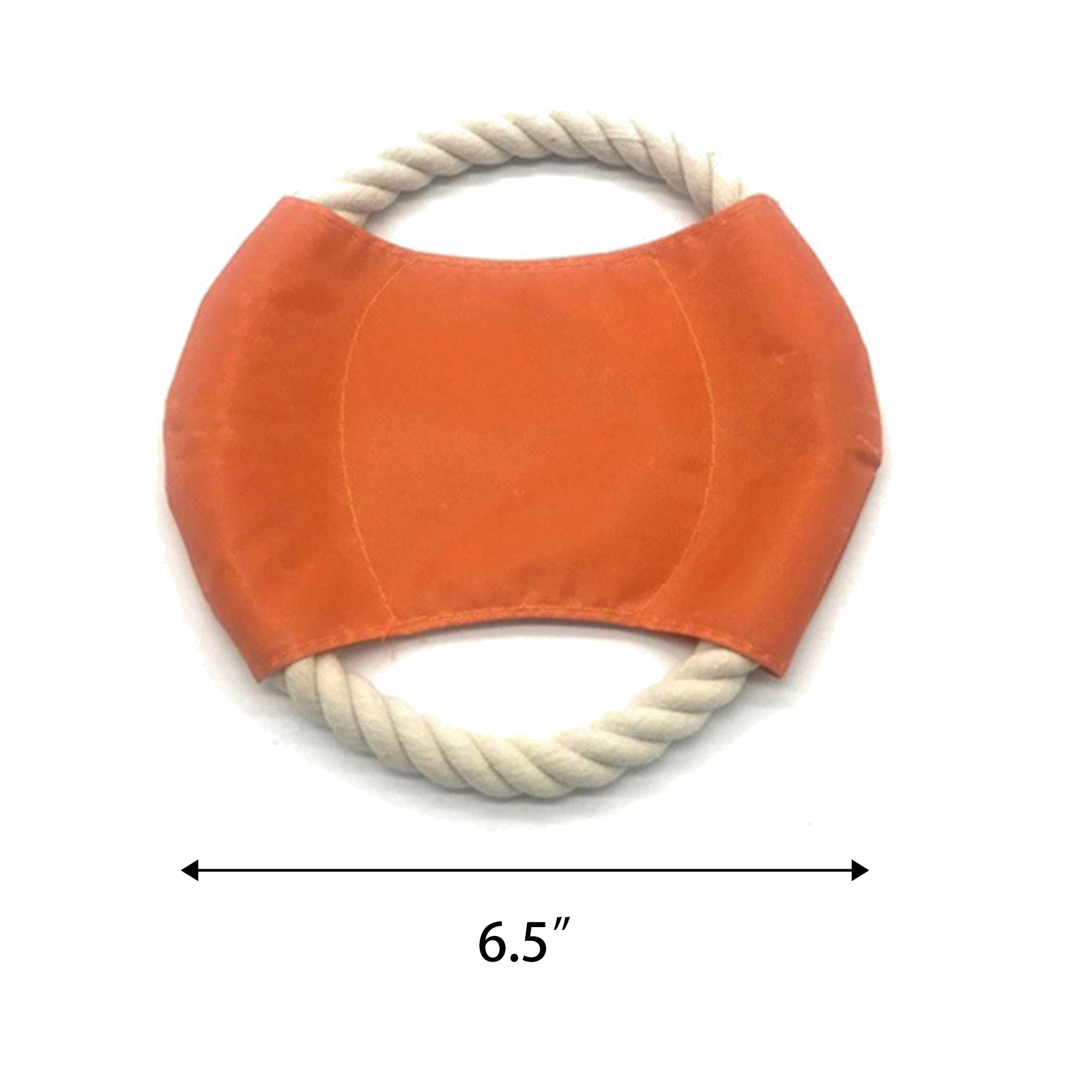 Cotton Rope Dog Flying Disk For Pet Training 2