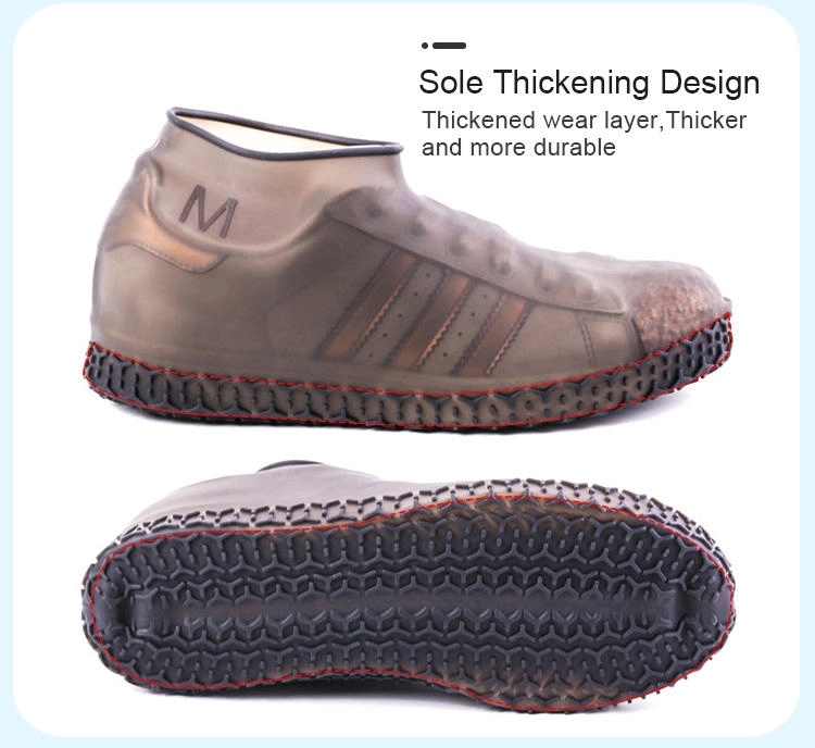Silicone Waterproof Reusable Non Slip Boot and Shoe Cover 3