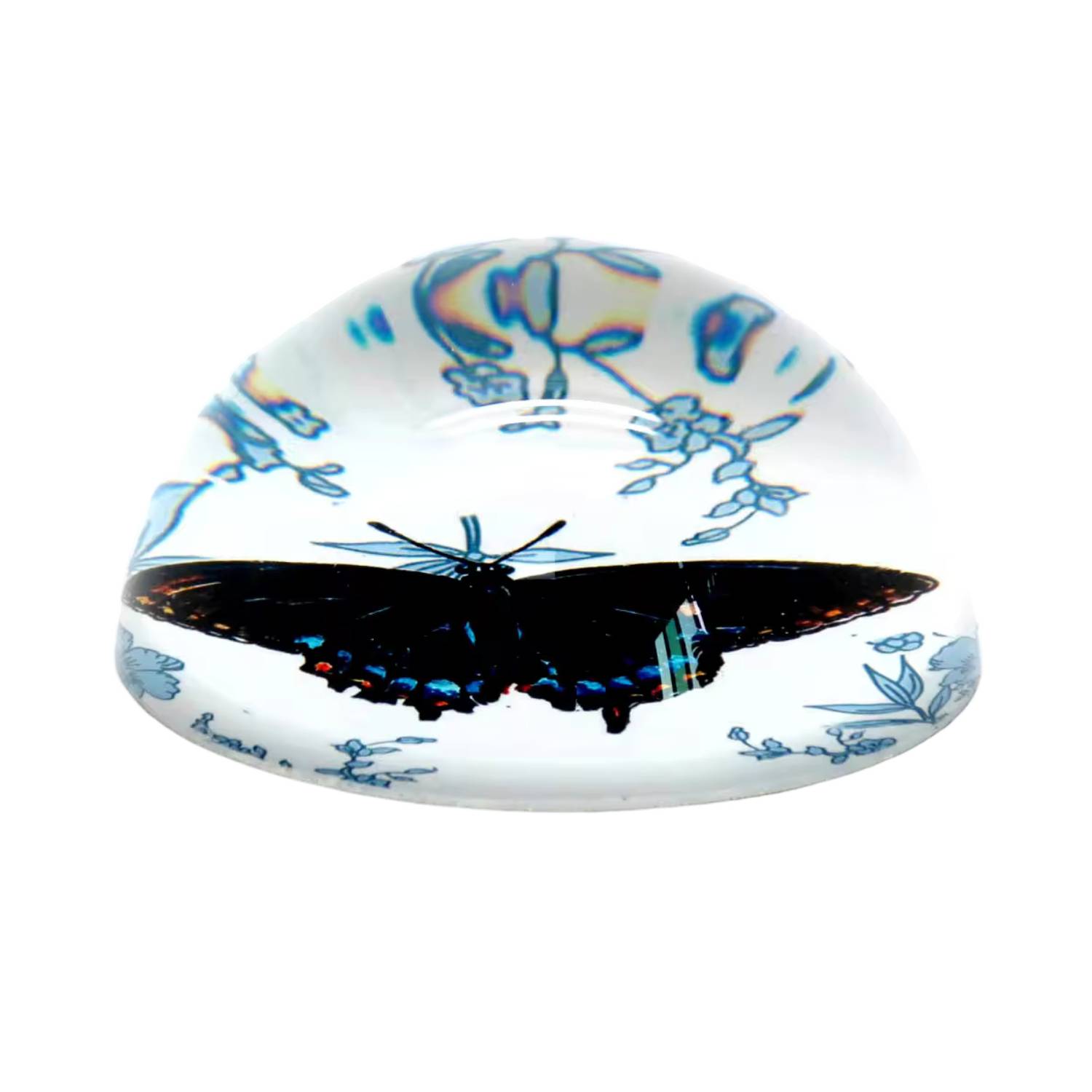 Dome Shaped Crystal Paperweight 6