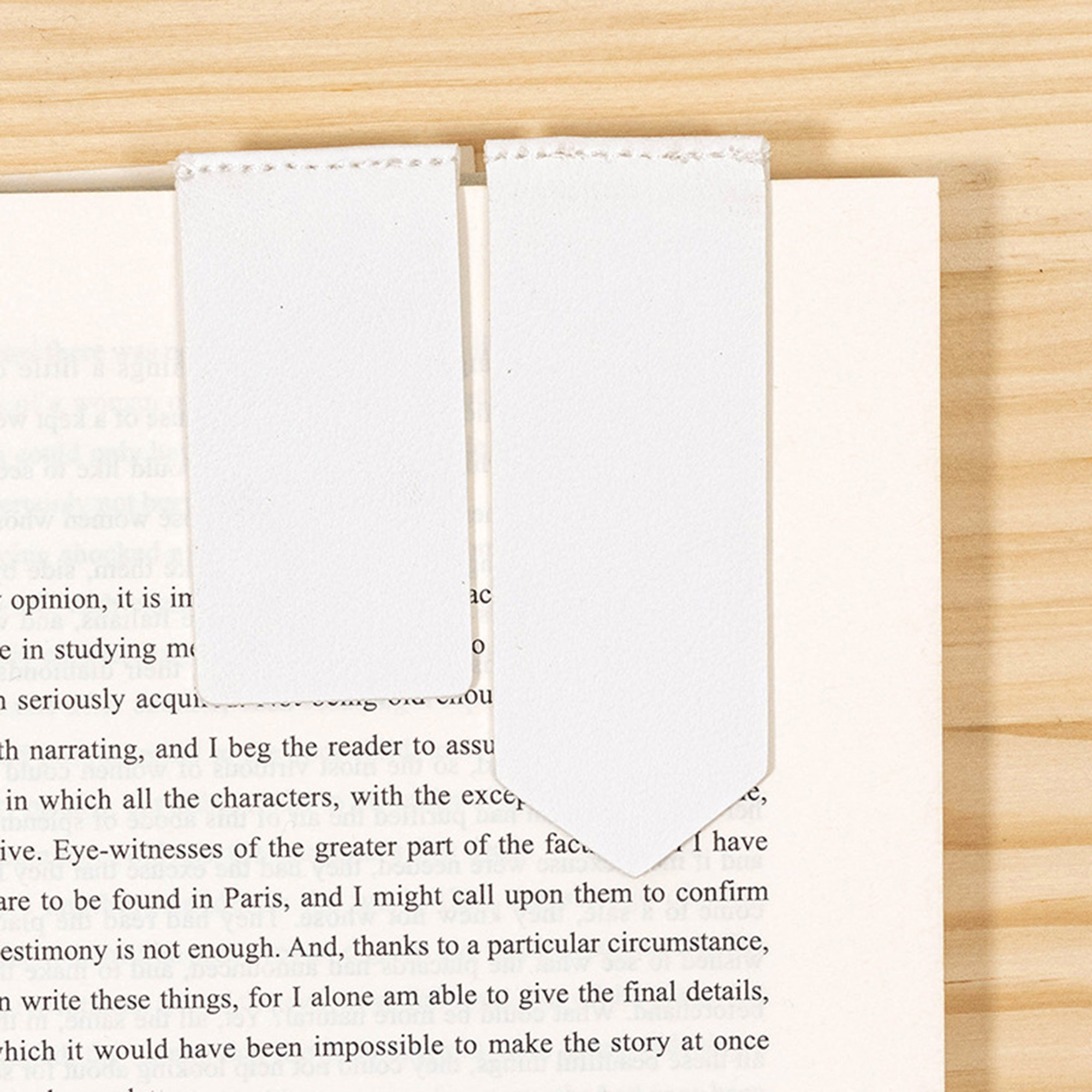 PU Leather Bookmarks 2