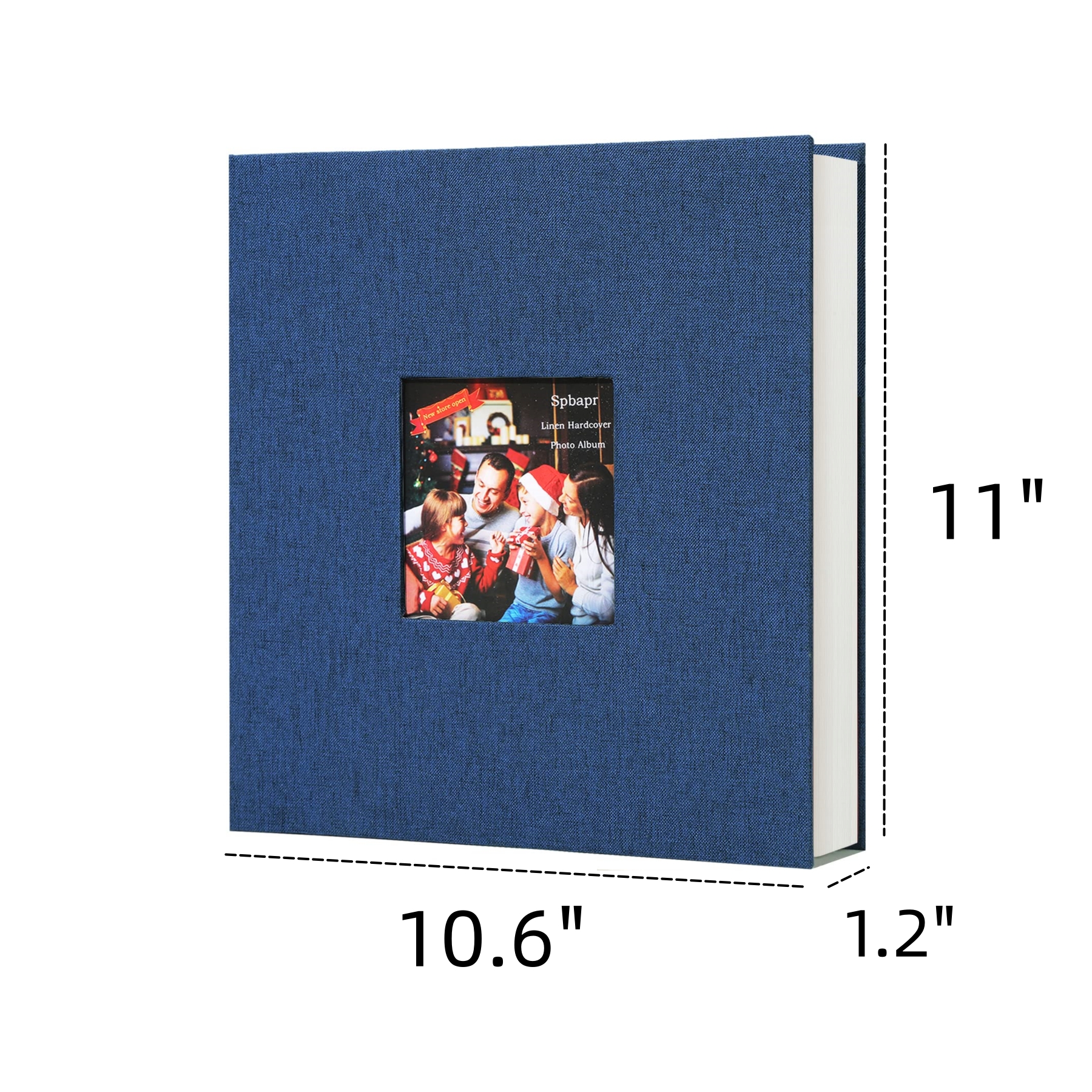 Windowed Linen Cover Photo Album 2