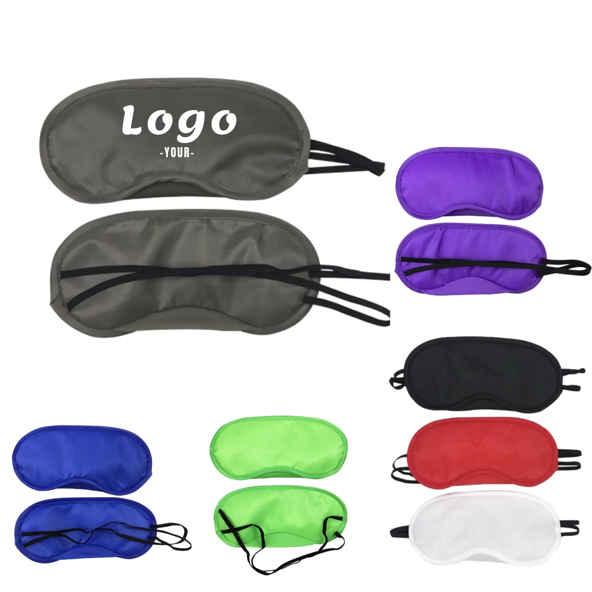 Lightweight Polyester Eye Shade Travel Sleeping Mask 1