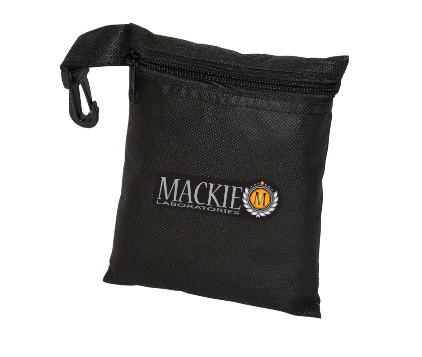 Non-Woven Zippered Sport Accessory Pouch