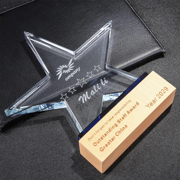 Crystal Star Wood Award 3