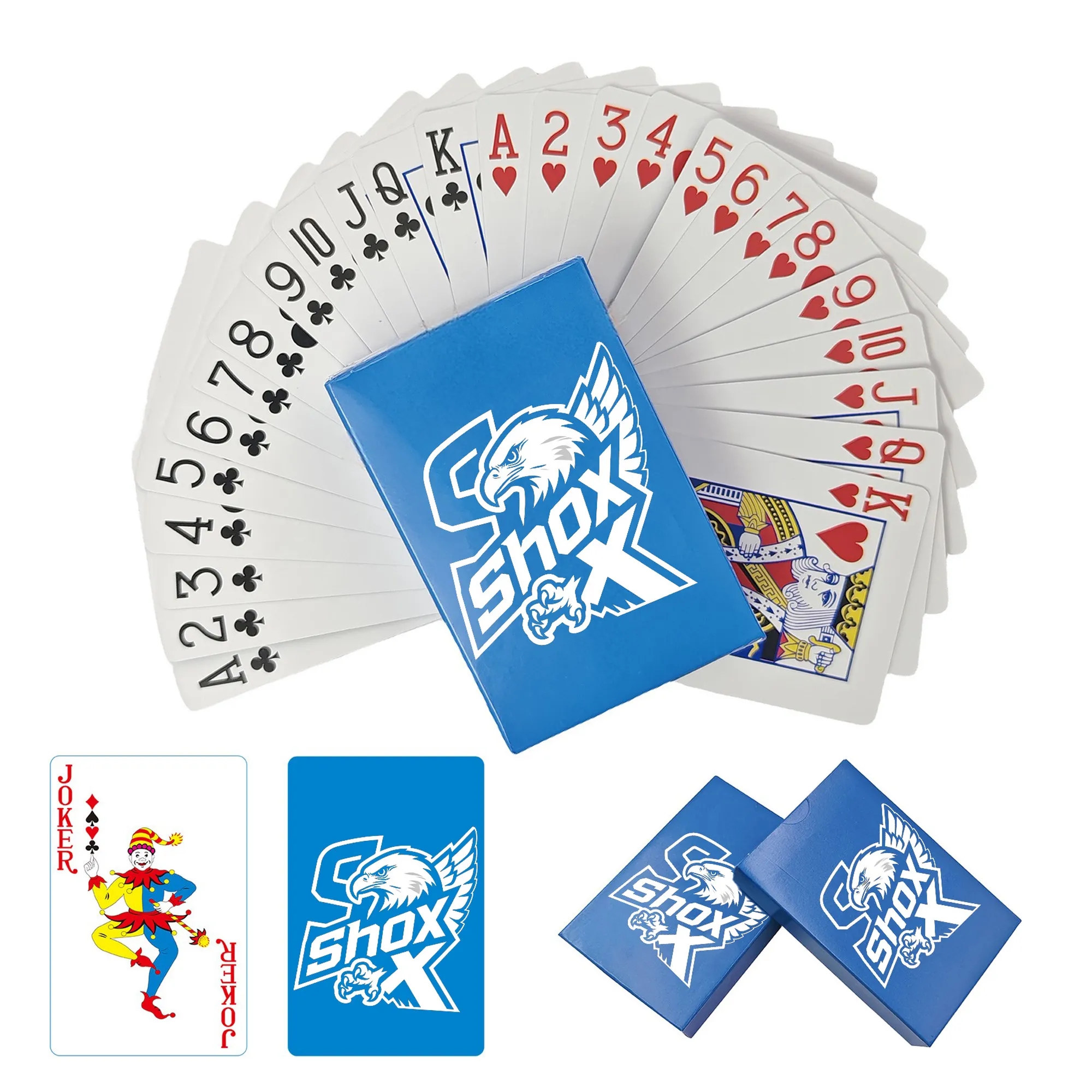 320GSM Fully Double-sided Customized Playing Cards 1