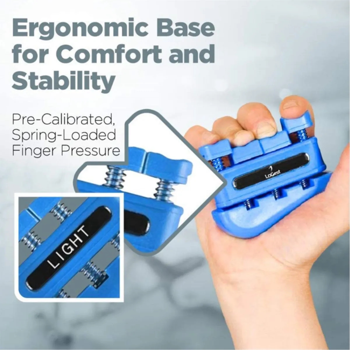 Portable Finger Strengthener Fitness Hand Grip Exerciser 5