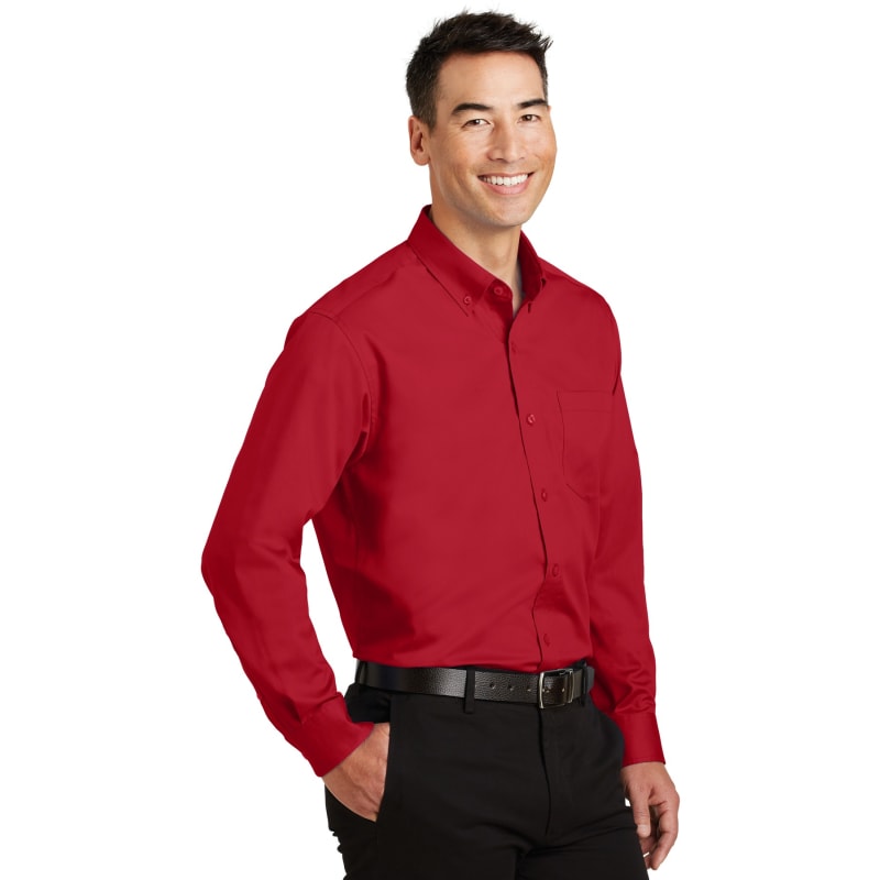 Port Authority SuperPro Twill Shirt. 22