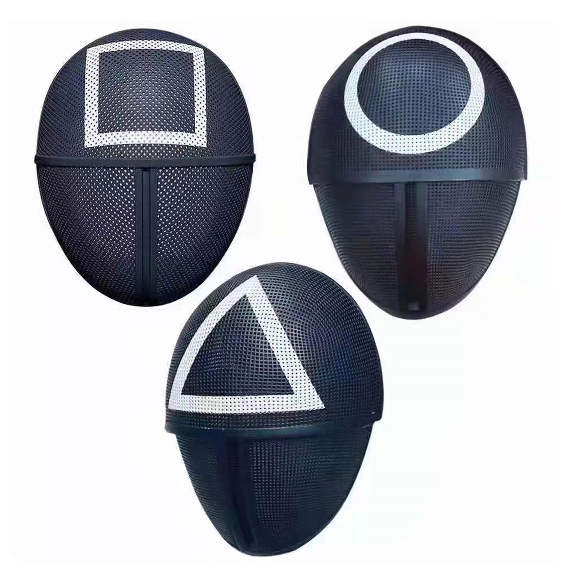 Game Triangle Square Circle Cosplay Mask 2
