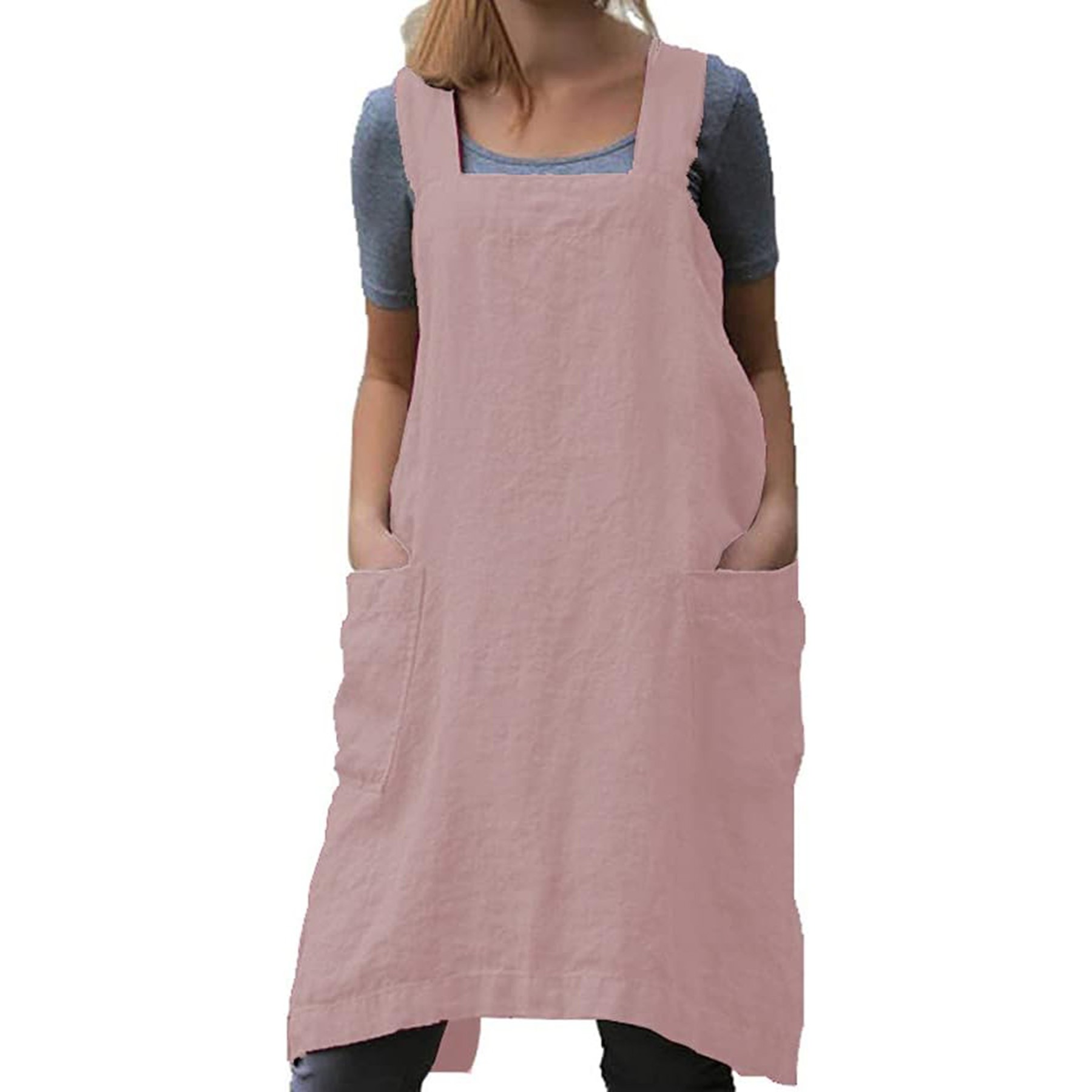 Cotton Linen Apron 11