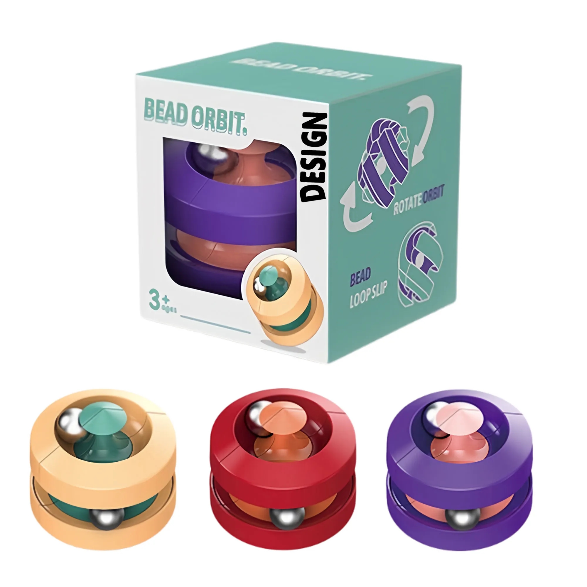 New Rotating Metal Marbles Adult Stress Relief Toy