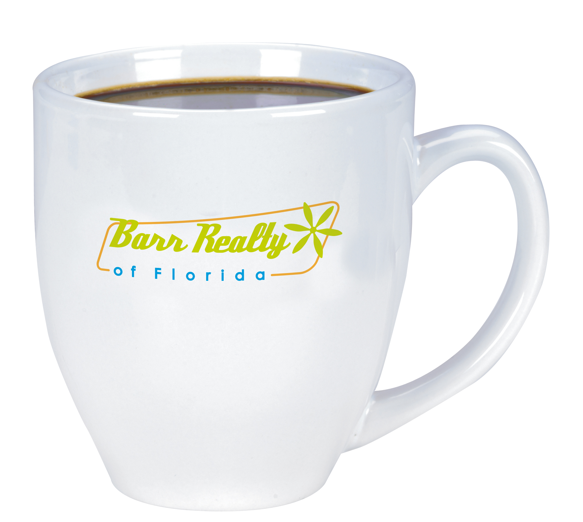 Shiny Bistro Mug - 15 oz. (white) 4