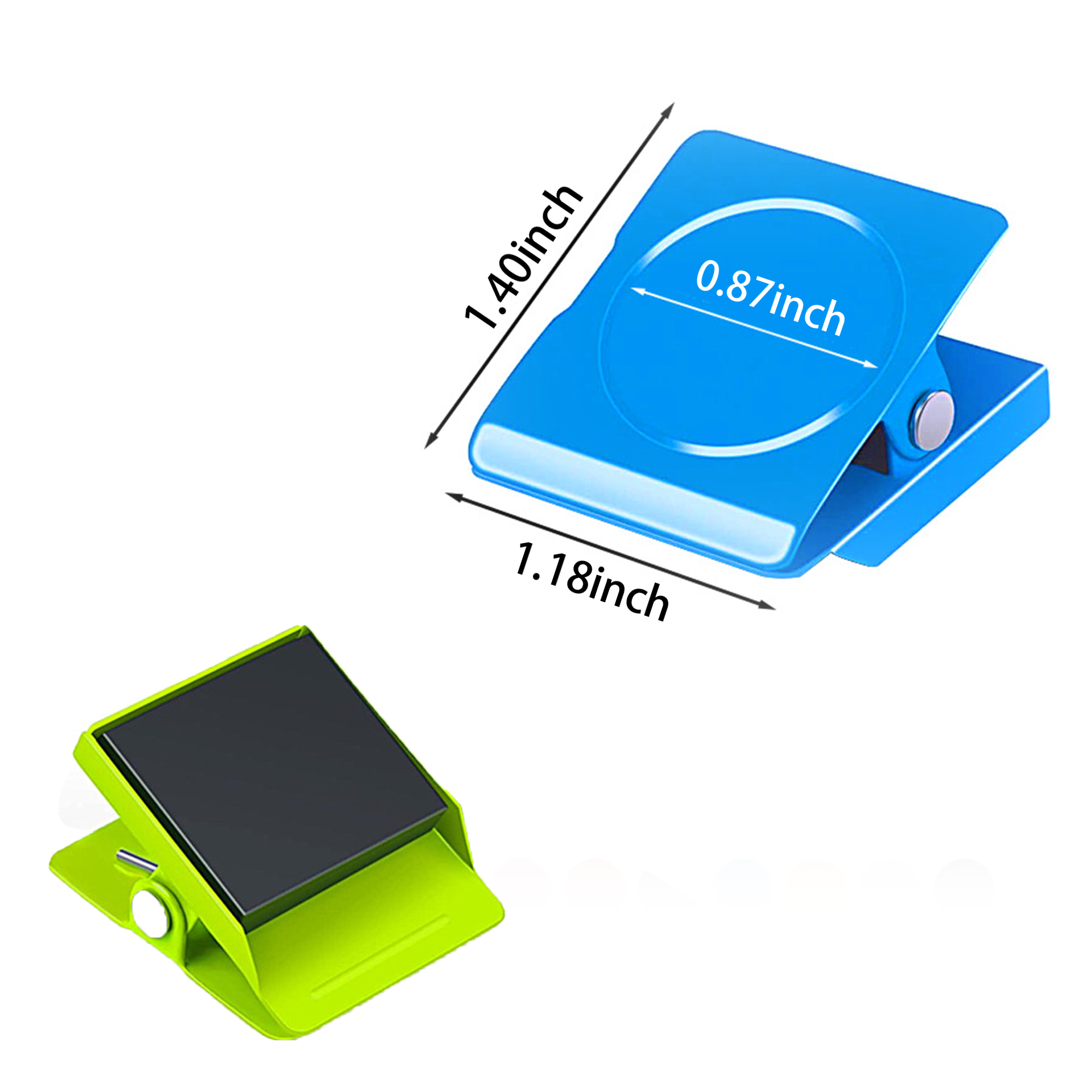 MOQ 20 PCS Colorful Magnetic Note Clips 2