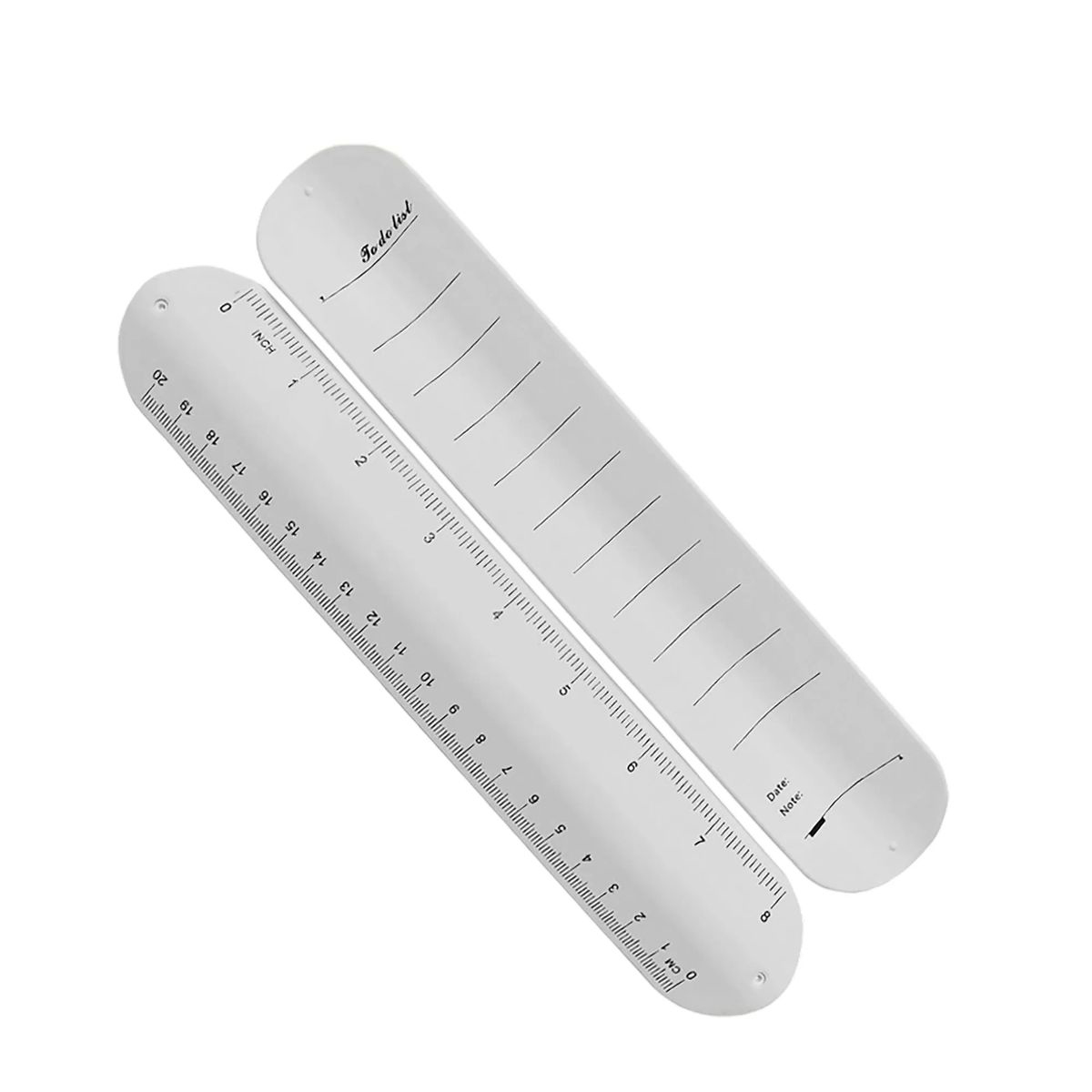 Writable Silicone Wristband with Ruler 6