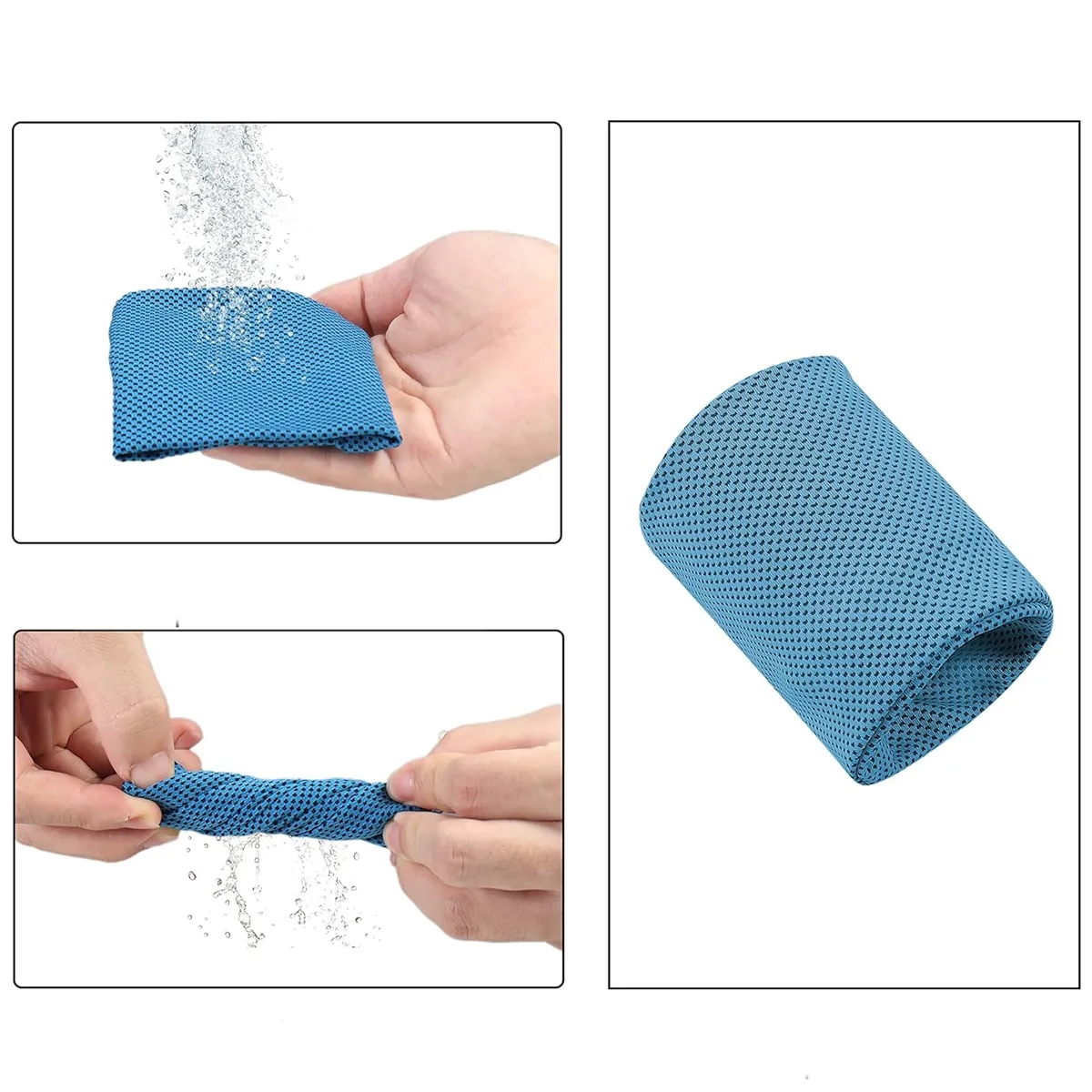 Cooling Sport Sweat Absorbing Wrist Band 2