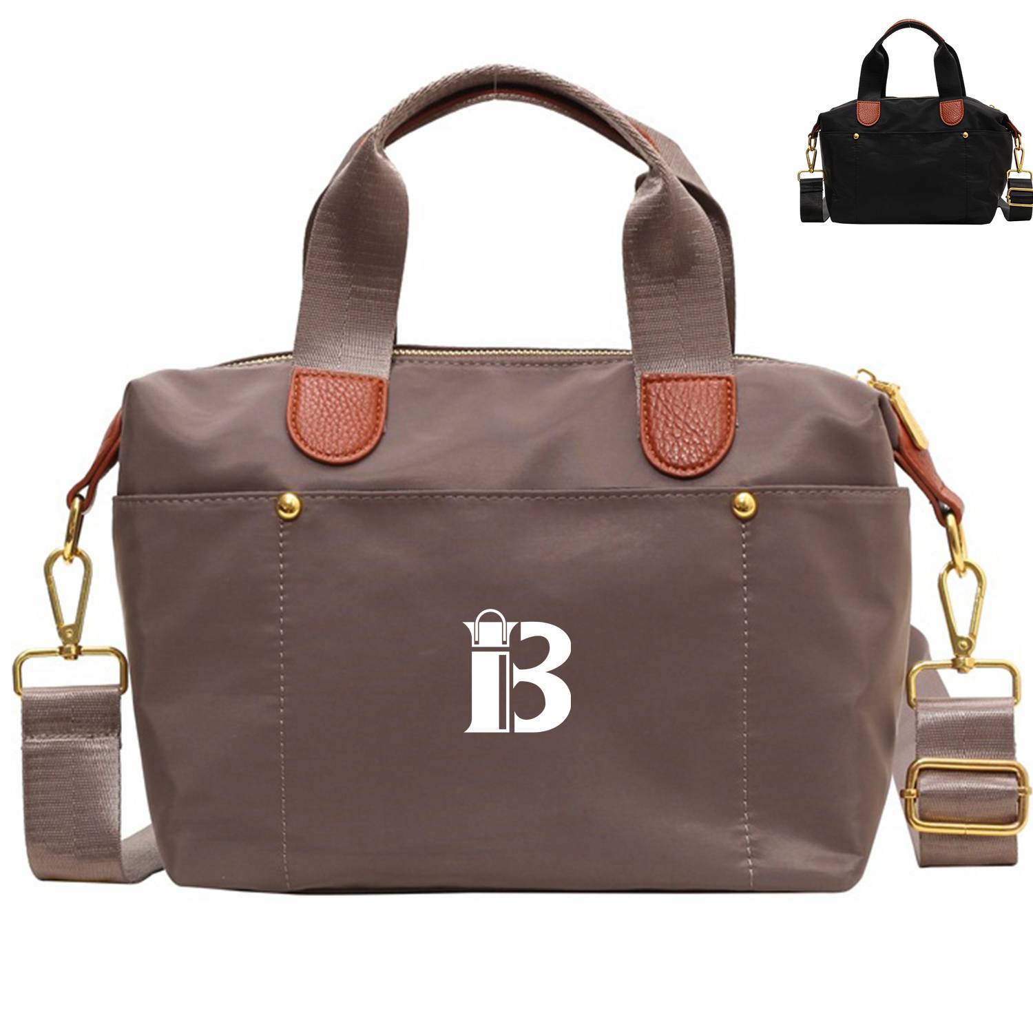 Nylon Fabric Crossbody Bag Waterproof Lightweight for Women 1