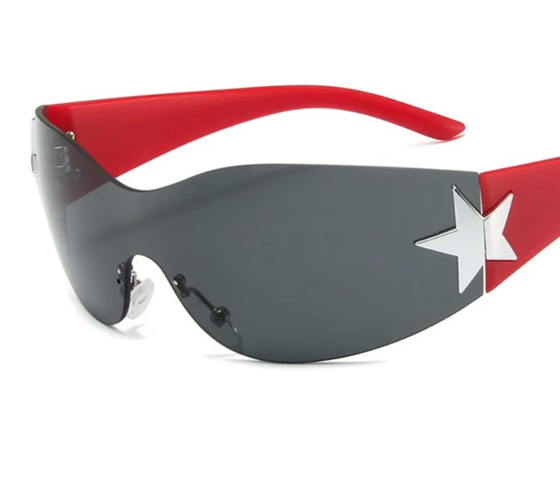 UV400 Fashion Rimless Sunglasses 3