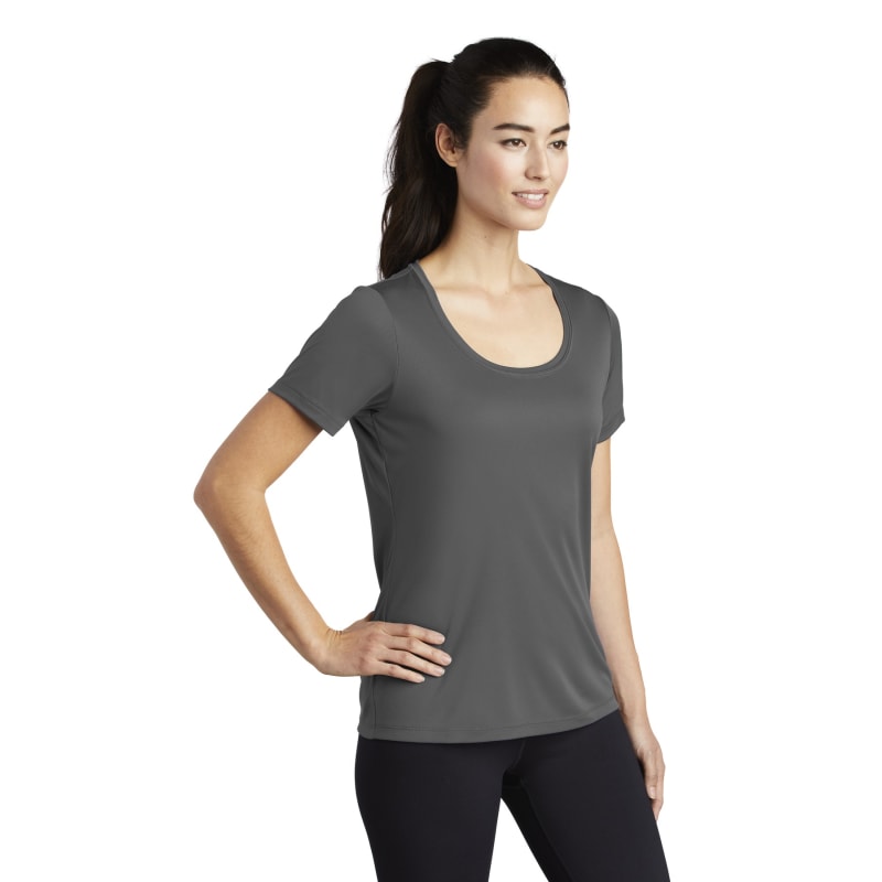 Sport-Tek Women's Posi-UV Pro Scoop Neck Tee. 33