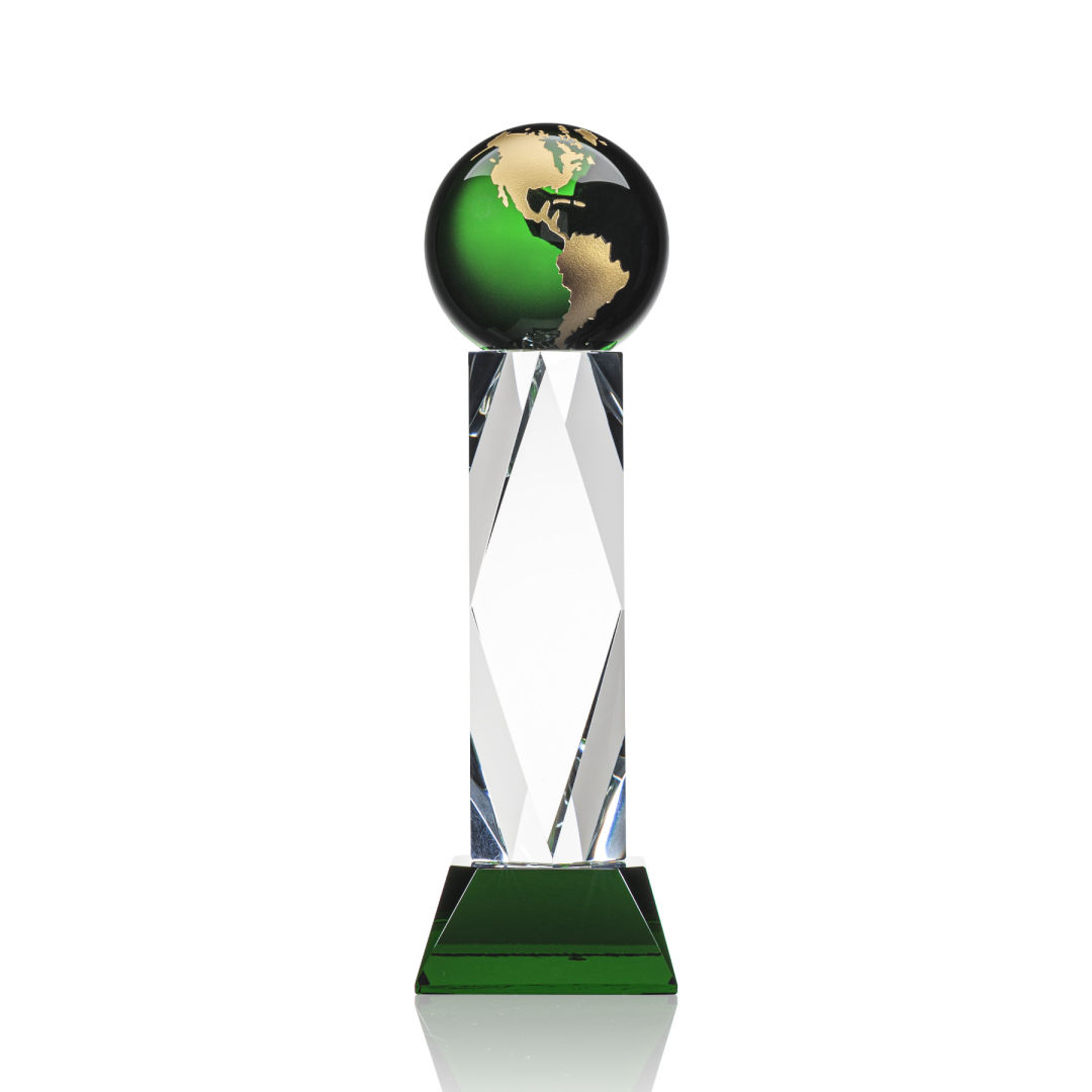 Ripley Globe Award - Green/Gold 2