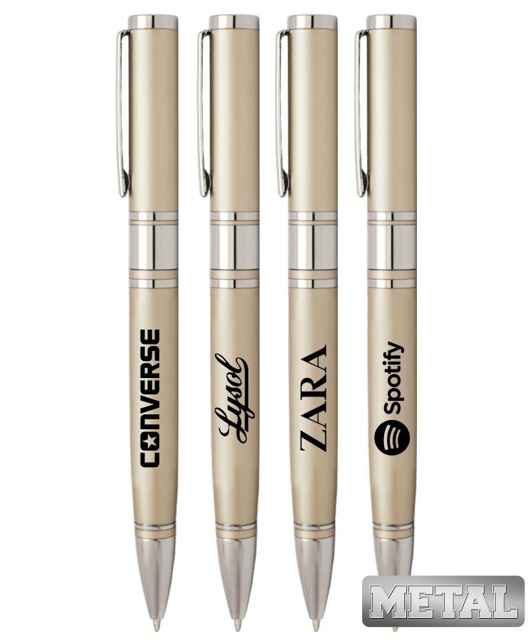 "Ambassador" Metal twister Pens 1