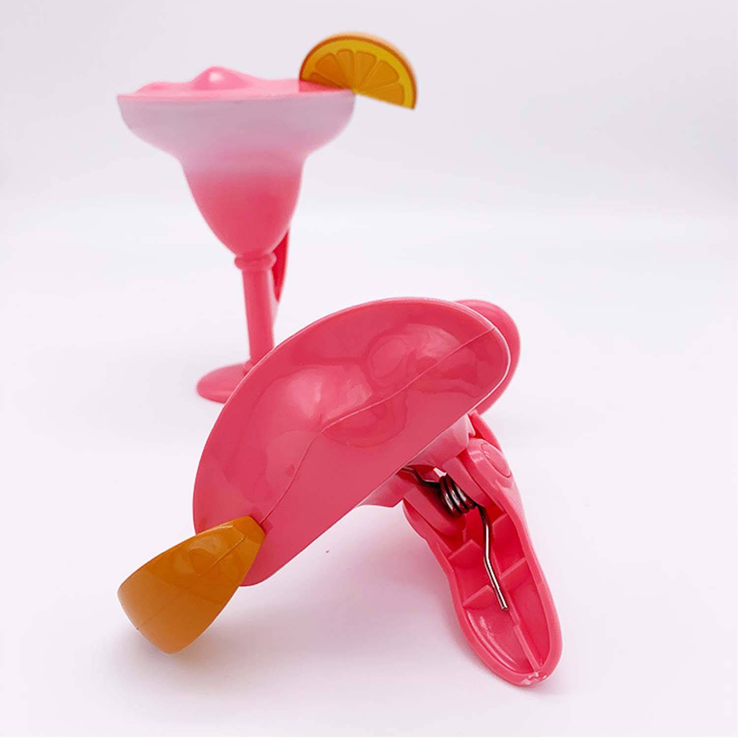 Creative Cocktail Beach Plastic Windproof Clip 4