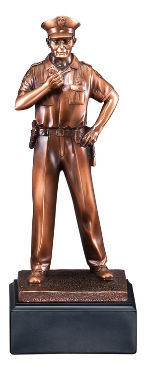 Police Resin Sculpture 1