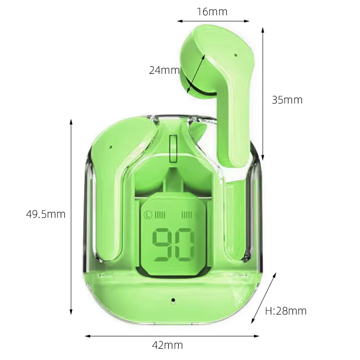 Digital Display Wireless Sports Earbuds 2