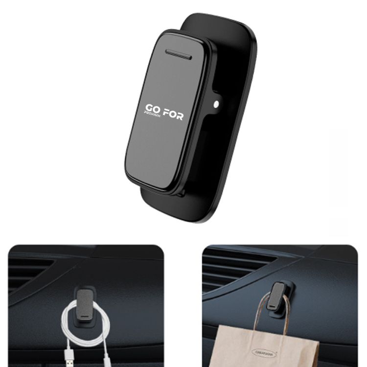 Adhesive car sunglasses holder 2