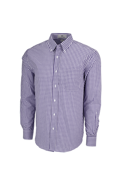 Easy-Care Gingham Check Shirt 10