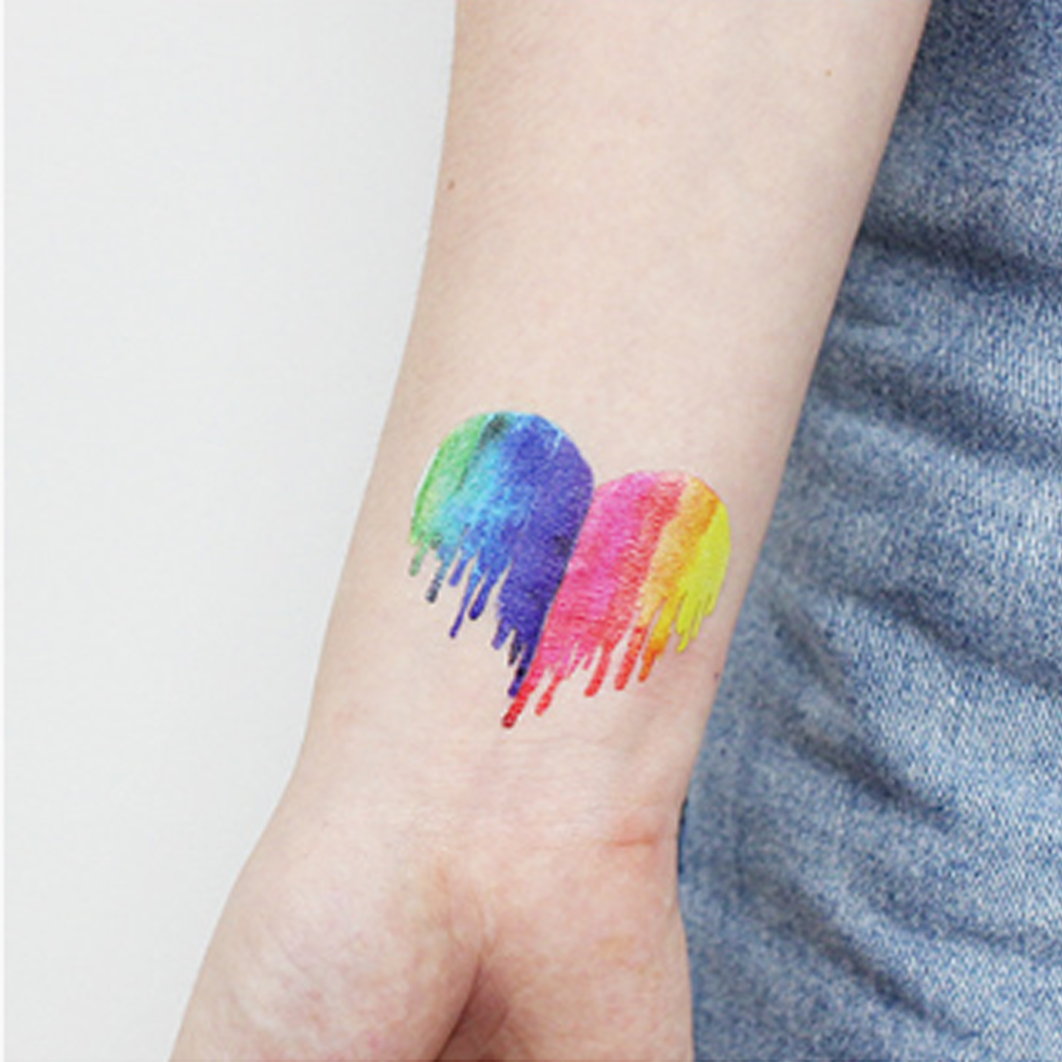 LGBT Pride Rainbow Waterproof Temporary Body Art Tattoos 3